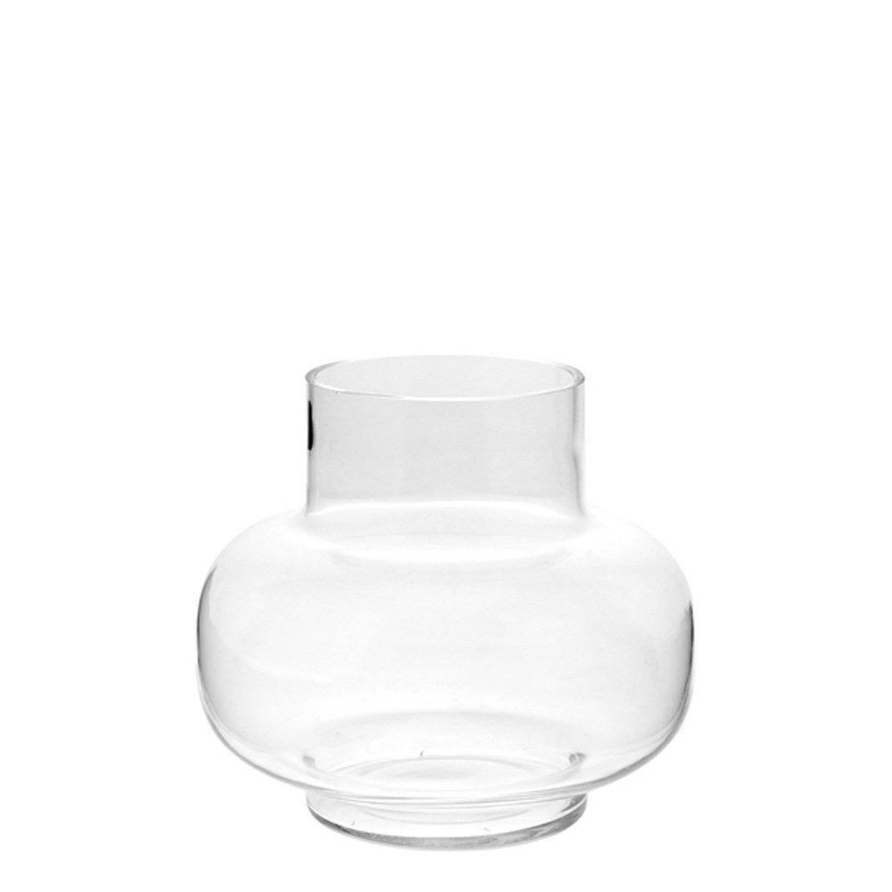 Dekovase Storefactory Vase ASPÖ klar, Ø20x18cm