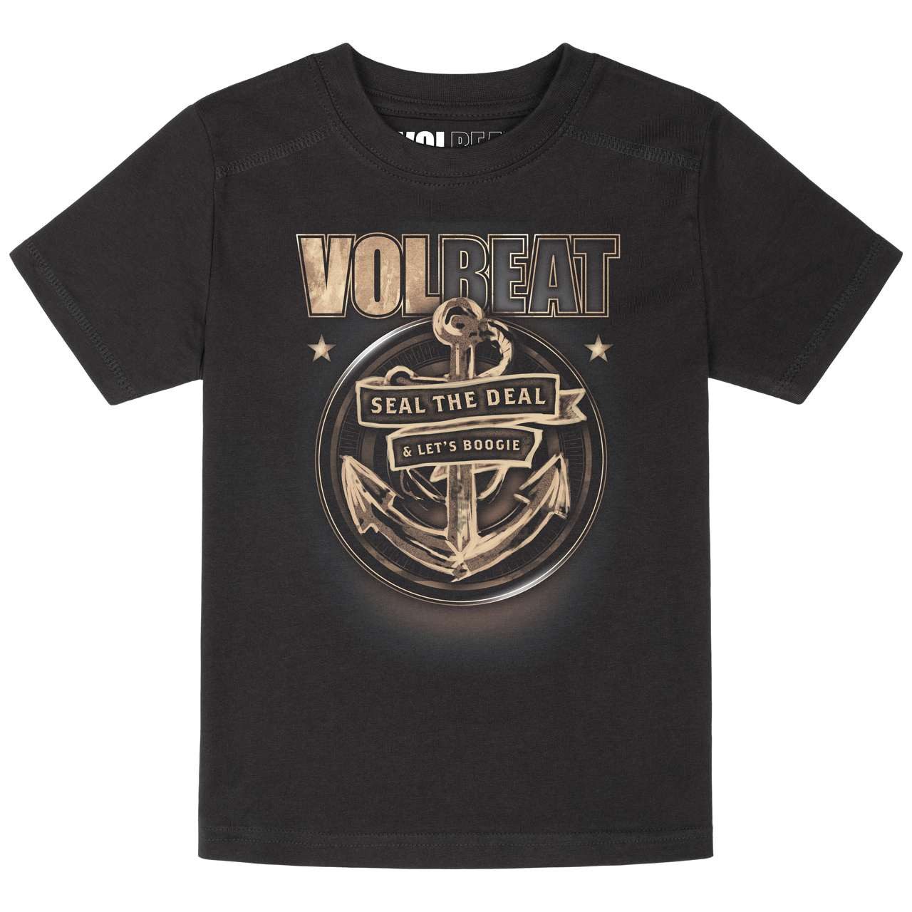 T-Shirt mit Volbeat (Anchor) Aufdruck für Kinder (2–14 J)