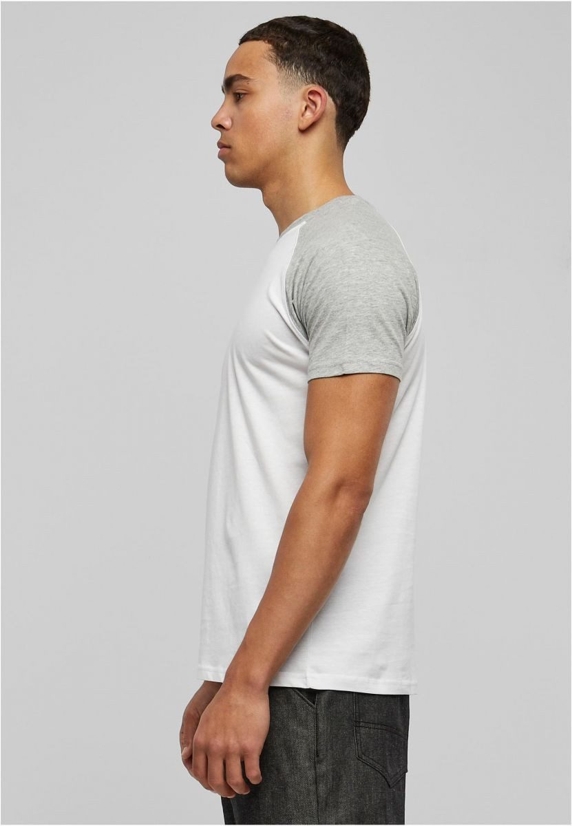 URBAN CLASSICS Rundhalsshirt Raglan Contrast Tee Herren T-Shirt