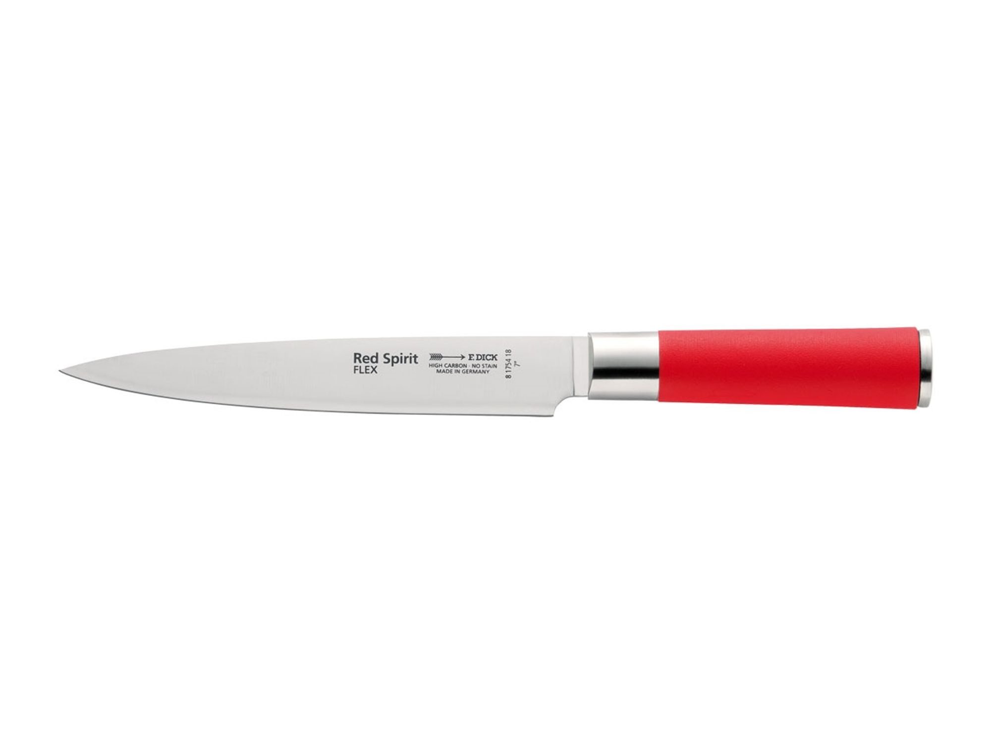 F. DICK Kochmesser Dick Red Spirit Filetiermesser, 18 cm, 8175418