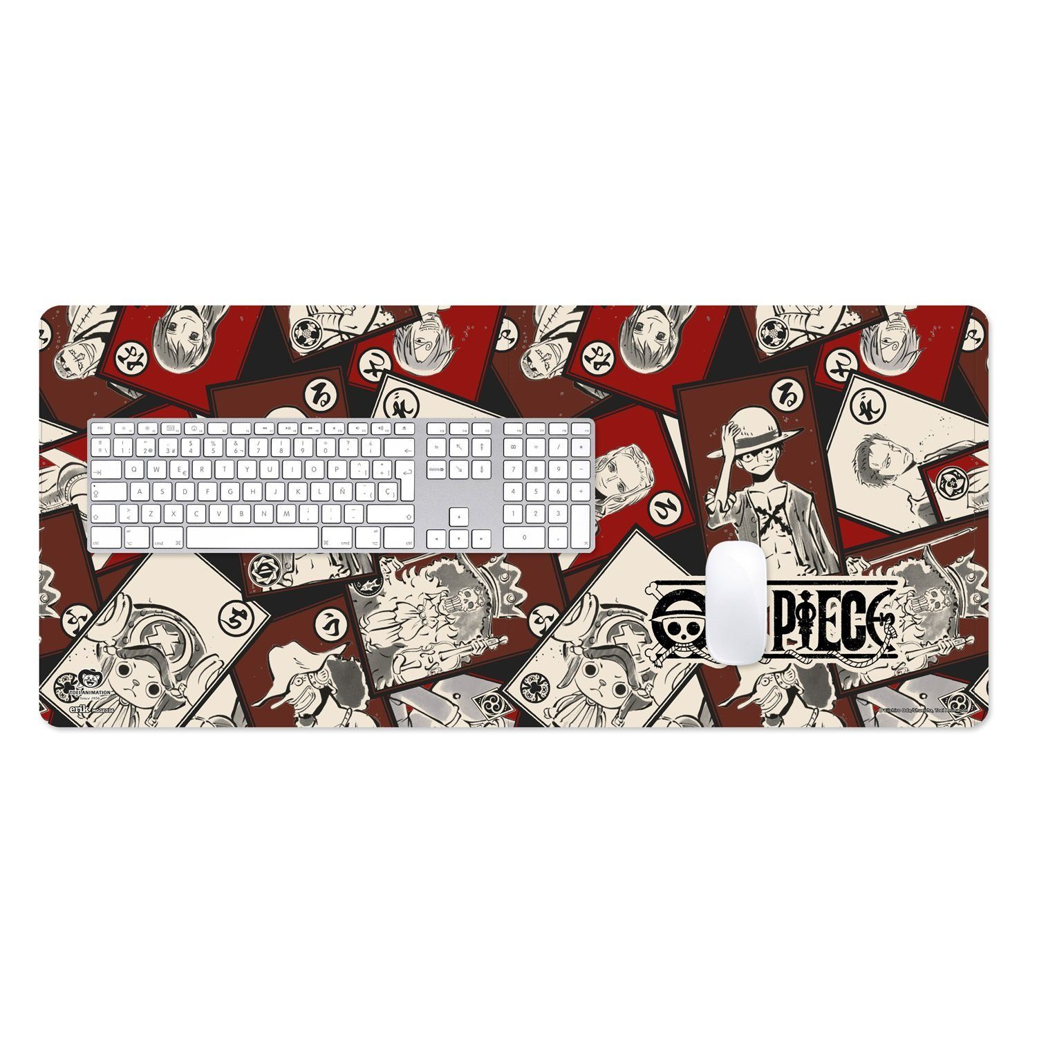 Grupo Erik Gaming Mauspad One Piece Gaming Mat XL Mouse Pad für Tastatur – Bild 2 von 3