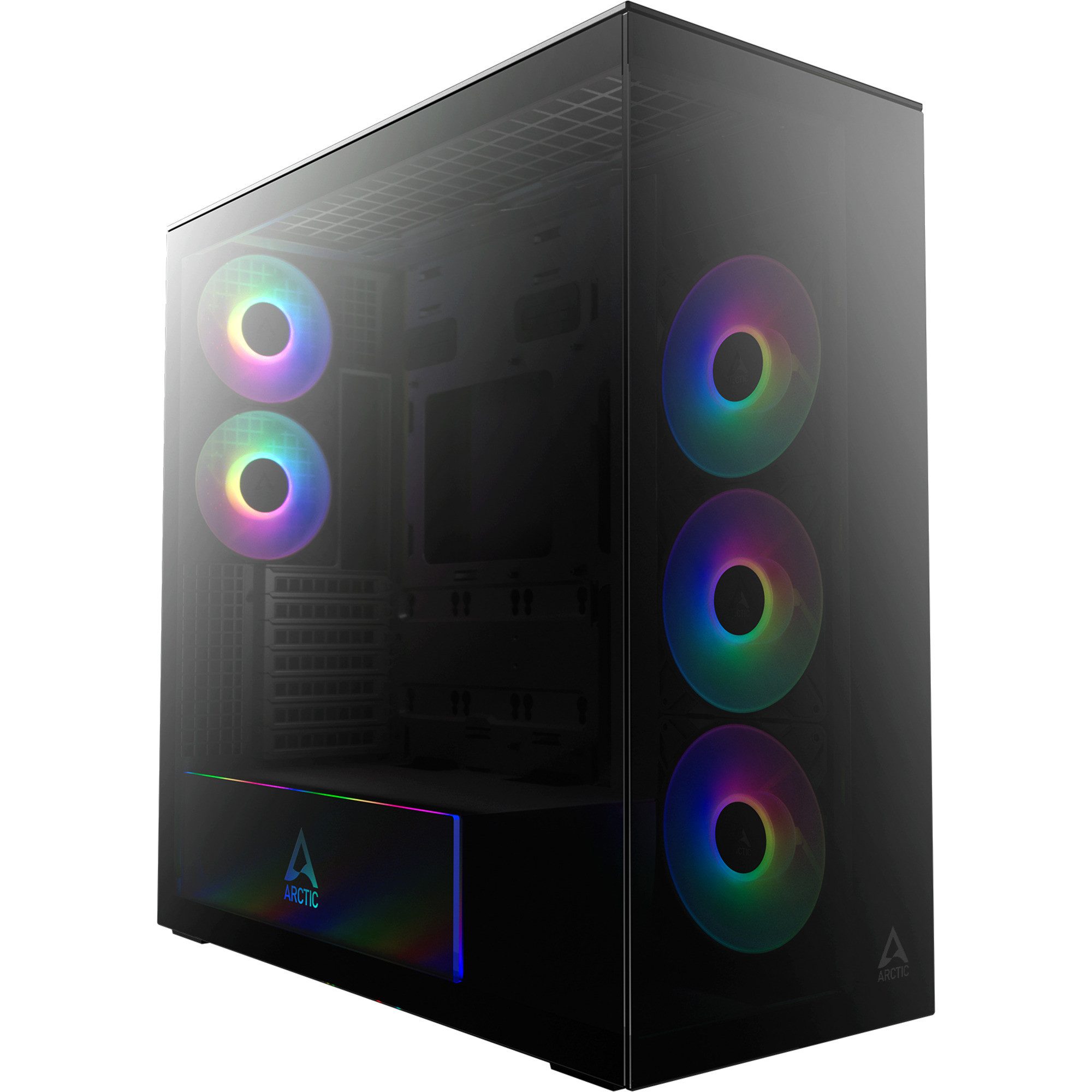 Arctic PC-Gehäuse ARCTIC Xtender, Tower-Gehäuse, (Tempered Glass x