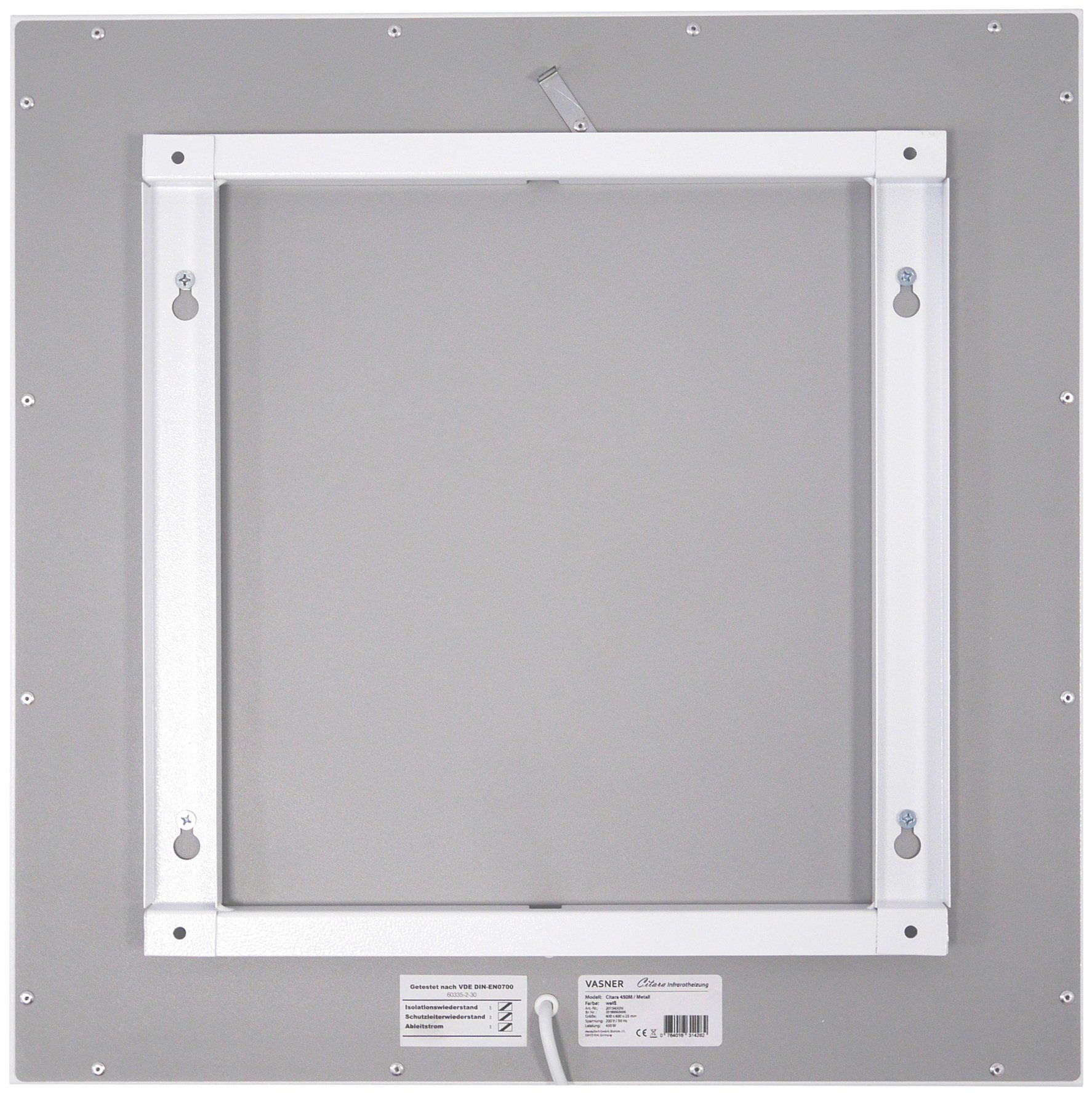 Vasner Infrarotheizung Citara M 700, 700 W, Wand- / Deckenmontage