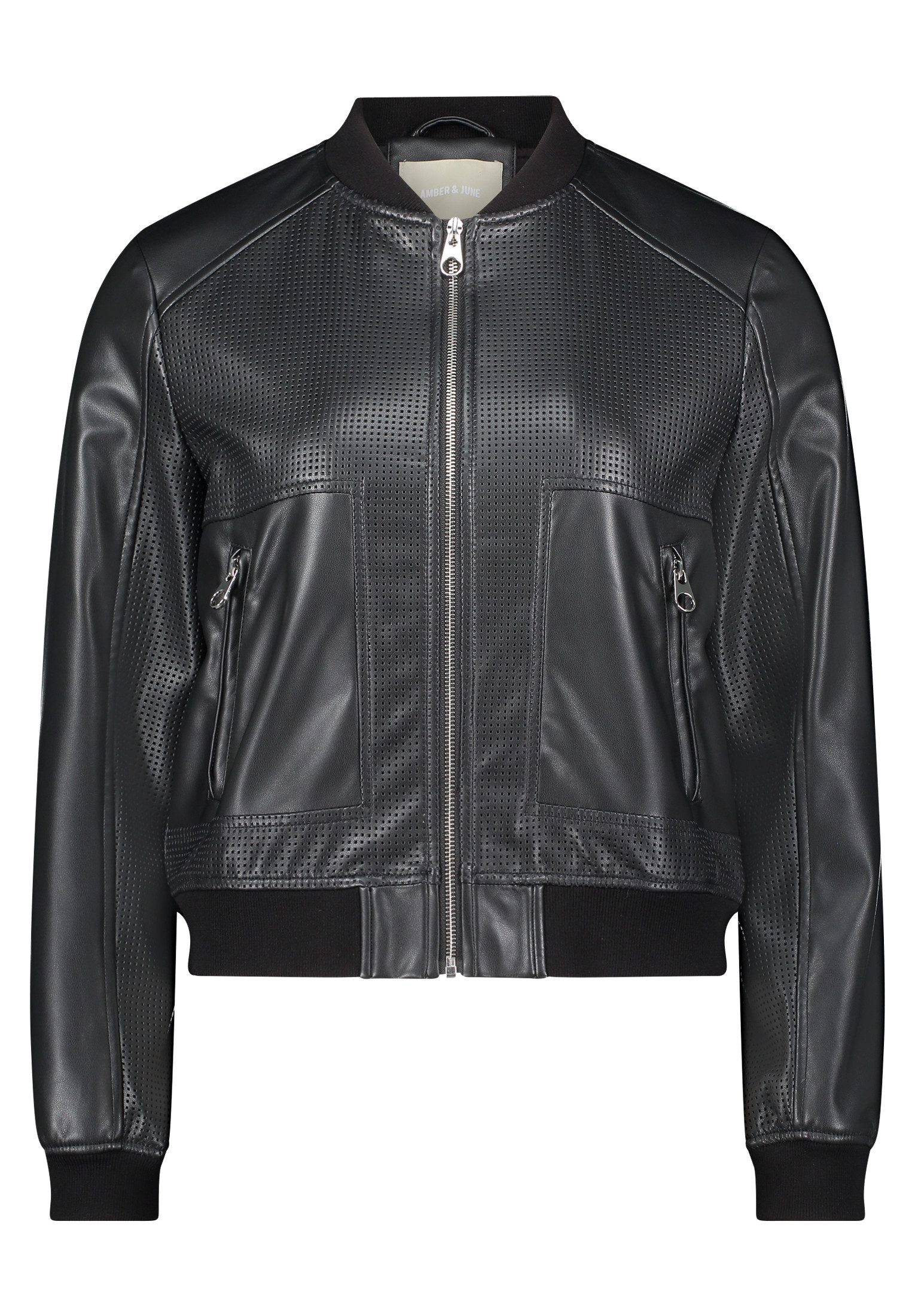 Amber & June Outdoorjacke Damen mit Kragen