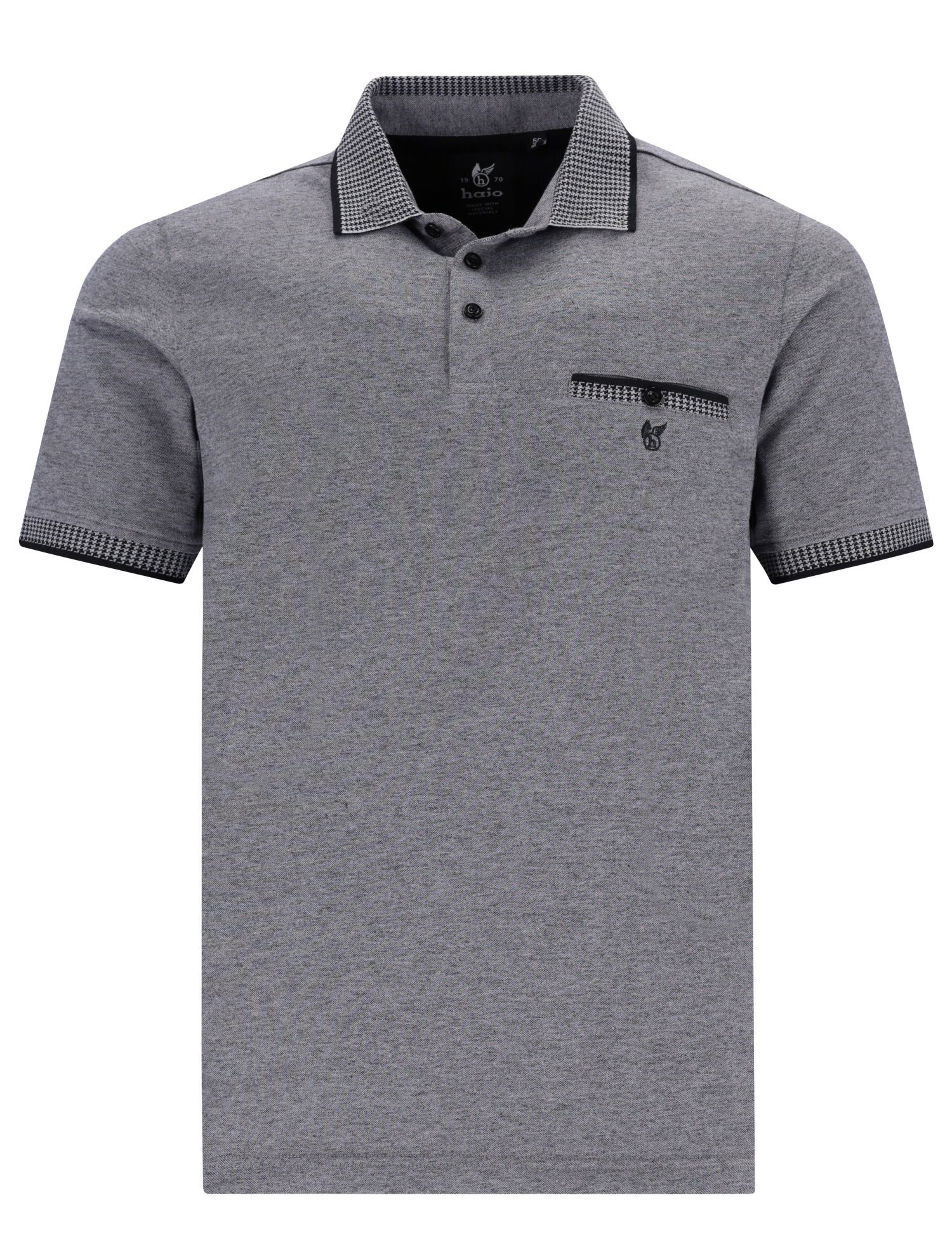 Hajo Poloshirt Herren Polo Shirt (1-tlg) Stay Fresh