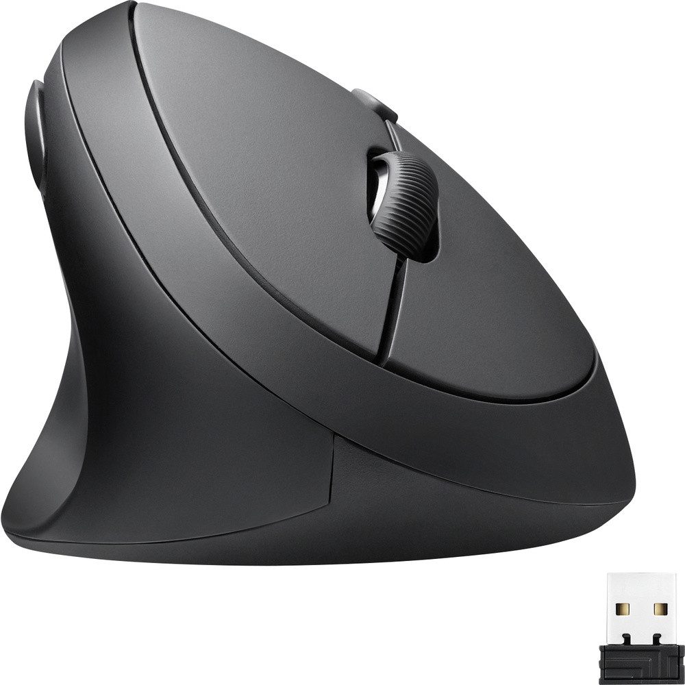 Perixx Perixx PERIMICE-719 L Ergonomische Maus Funk Schwarz 800 dpi, 120 Mäuse