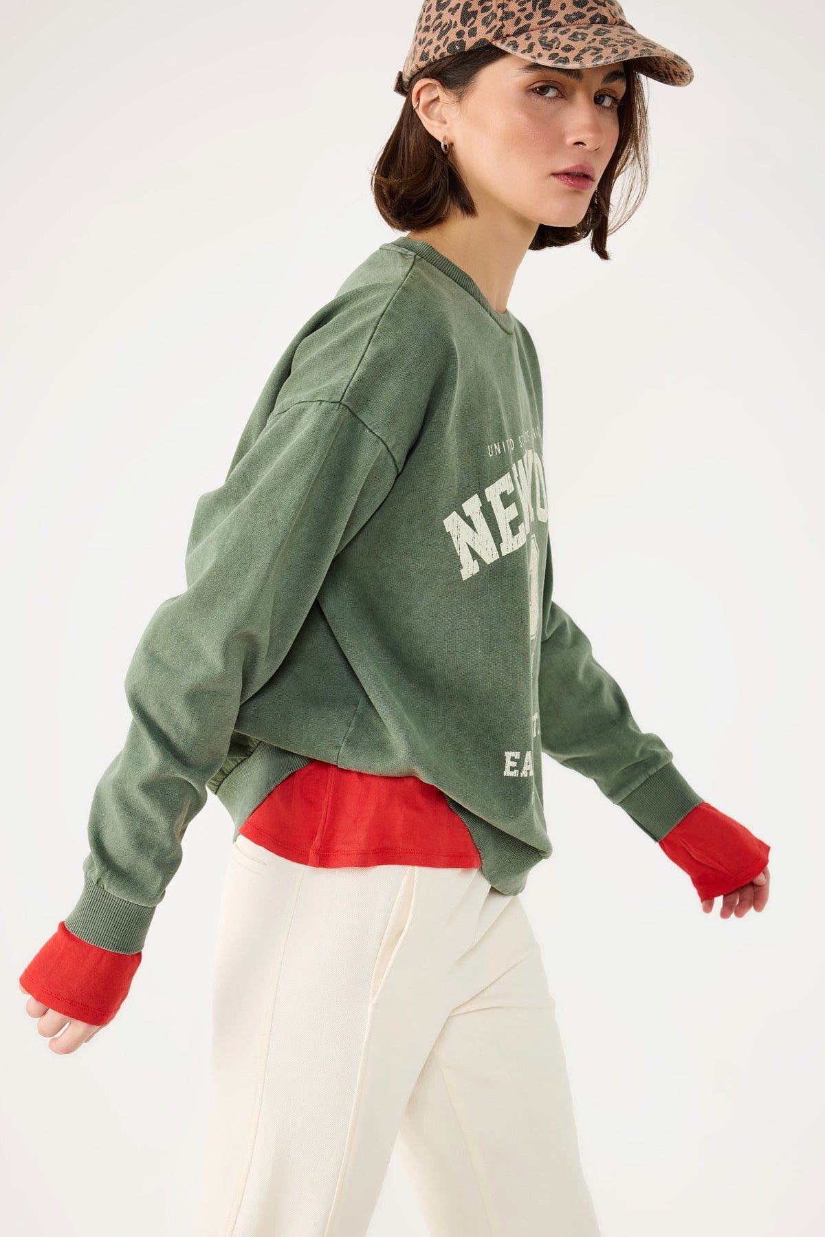 No Matter What Kapuzensweatshirt Bedrucktes Oversize-Sweatshirt – Bild 3 von 5