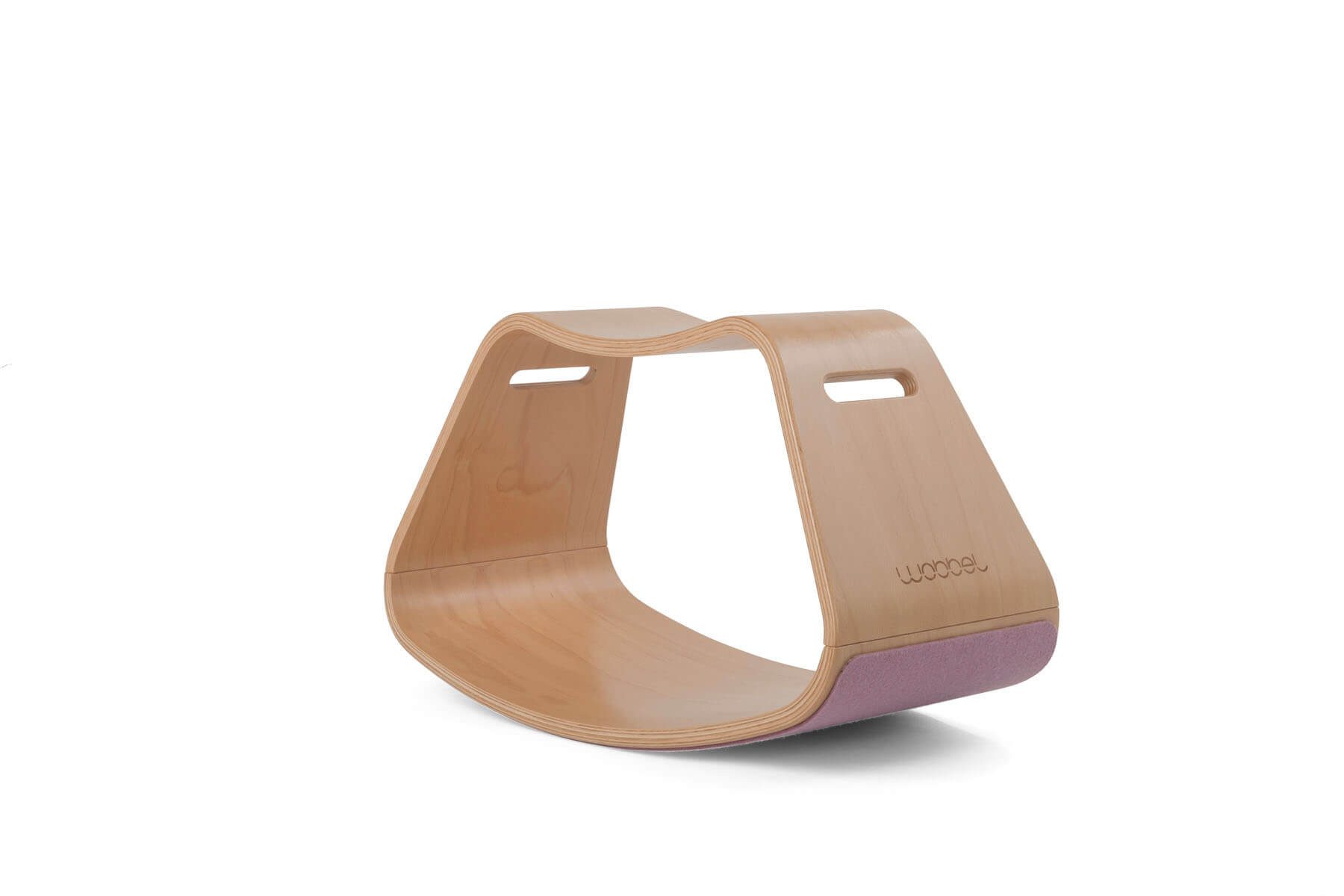 Wobbel Balanceboard Wobbel Up, Filz wildrose