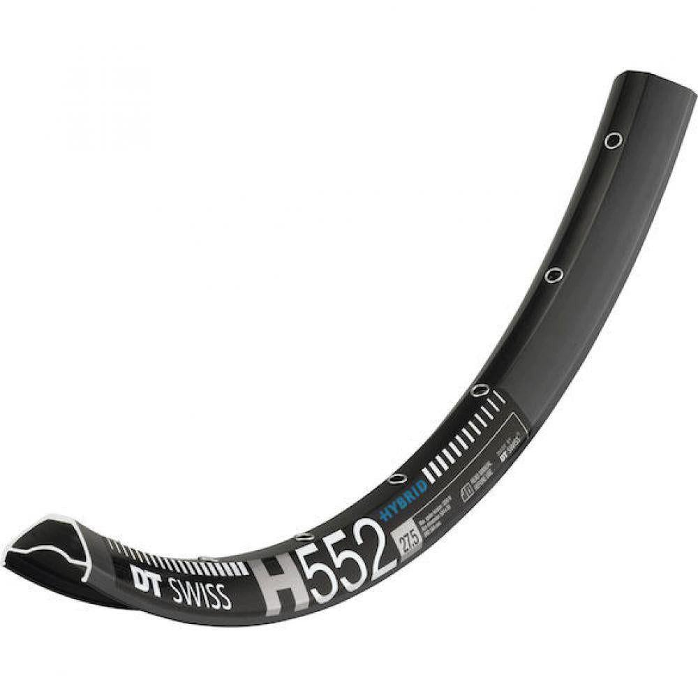 Laufrad DT Swiss HYBRID H 552 Felge 27,5" 30 mm Schwarz - Aluminium Disc Hybri