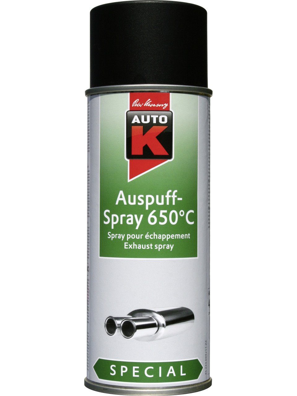 Auto-K Lack Auto-K Auspuff Spezial Spray 400ml 650°C schwarz