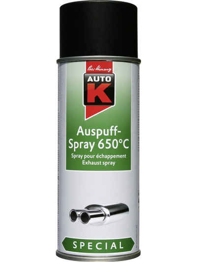 Auto-K Lack Auto-K Auspuff Spray 650°C Spezial schwarz 400ml