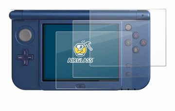 BROTECT flexible Panzerglasfolie für Nintendo New 3DS XL (Unteres Display), Displayschutzglas, 3 Stück, Schutzglas Glasfolie klar