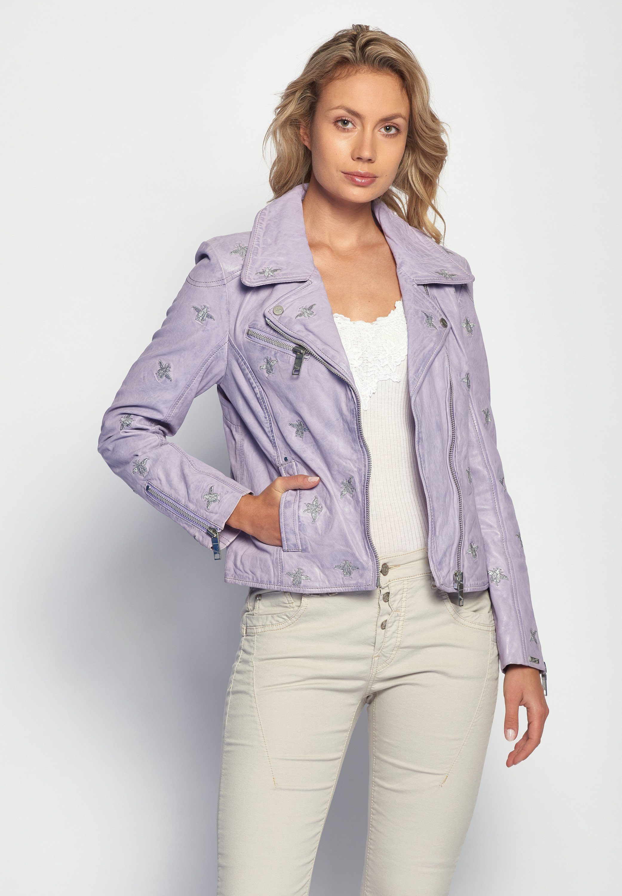 Maze Lederjacke Blackridge