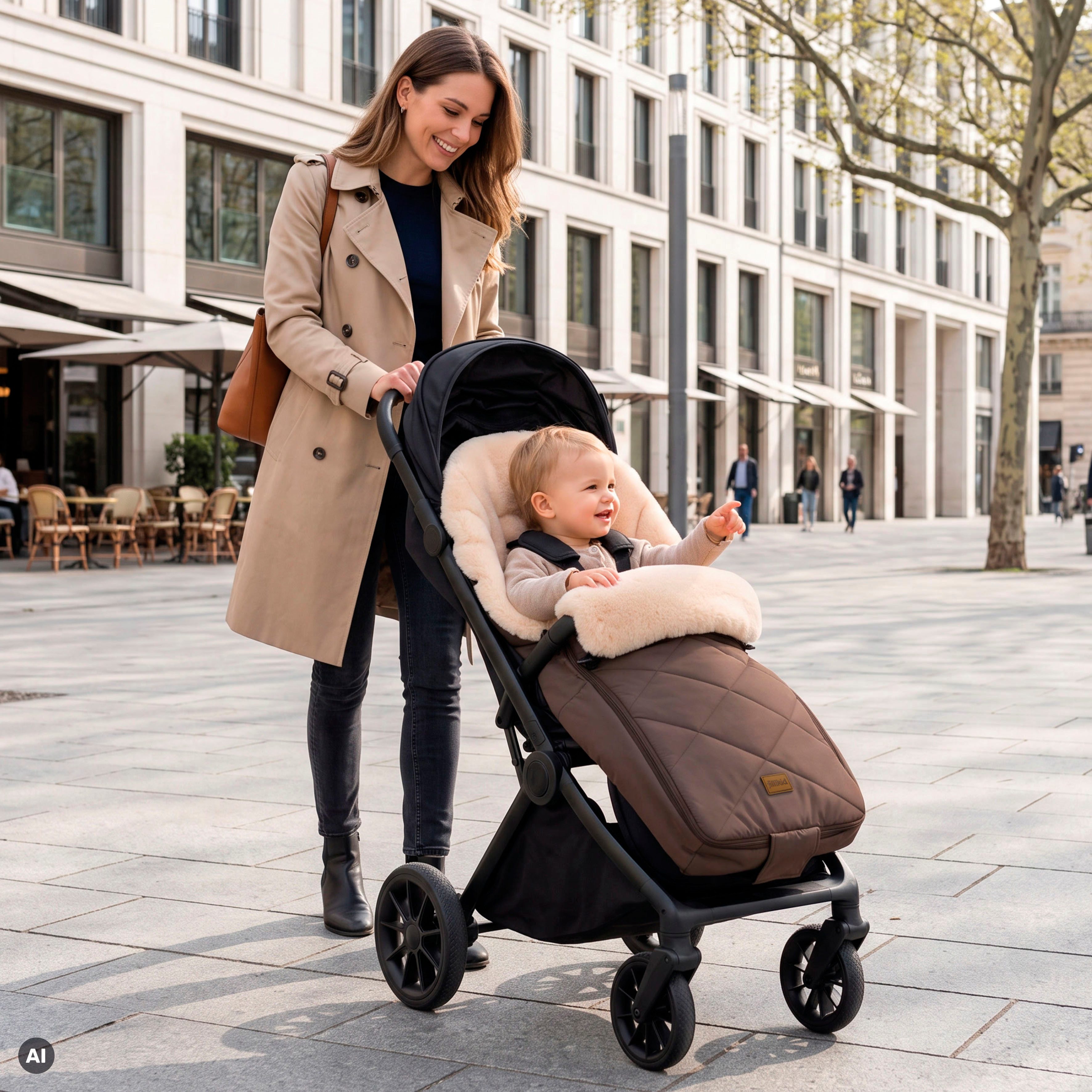 Fillikid Fußsack Vegan Comfort, Winterfußsack – Bild 2 von 5