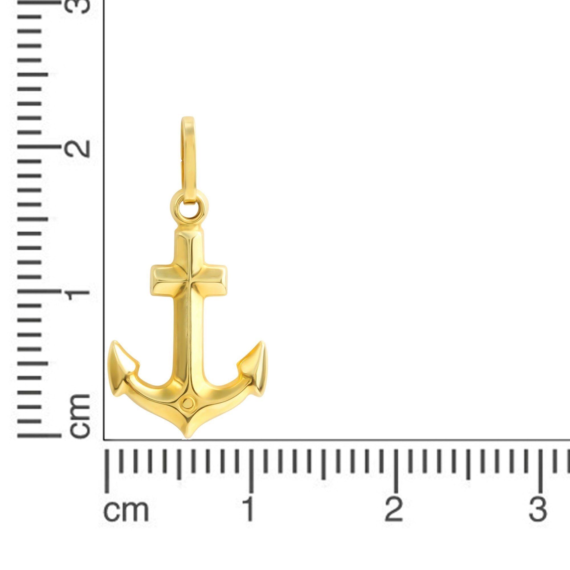 Vivance Kettenanhänger 333 Gelbgold Motiv Anker günstig online kaufen