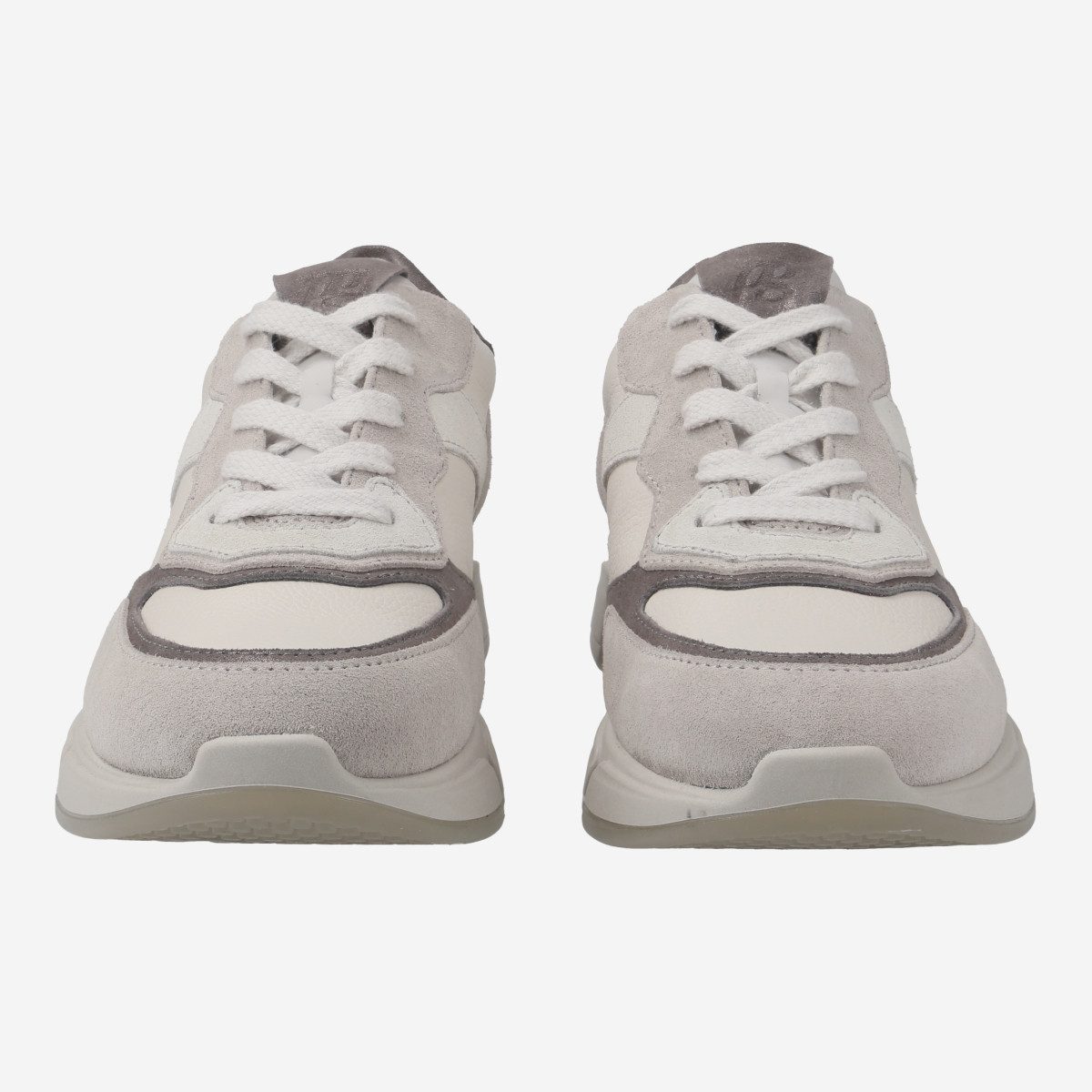 Paul Green 5362-026, Sneaker in Weiß,kombiniert für Damen Sneaker