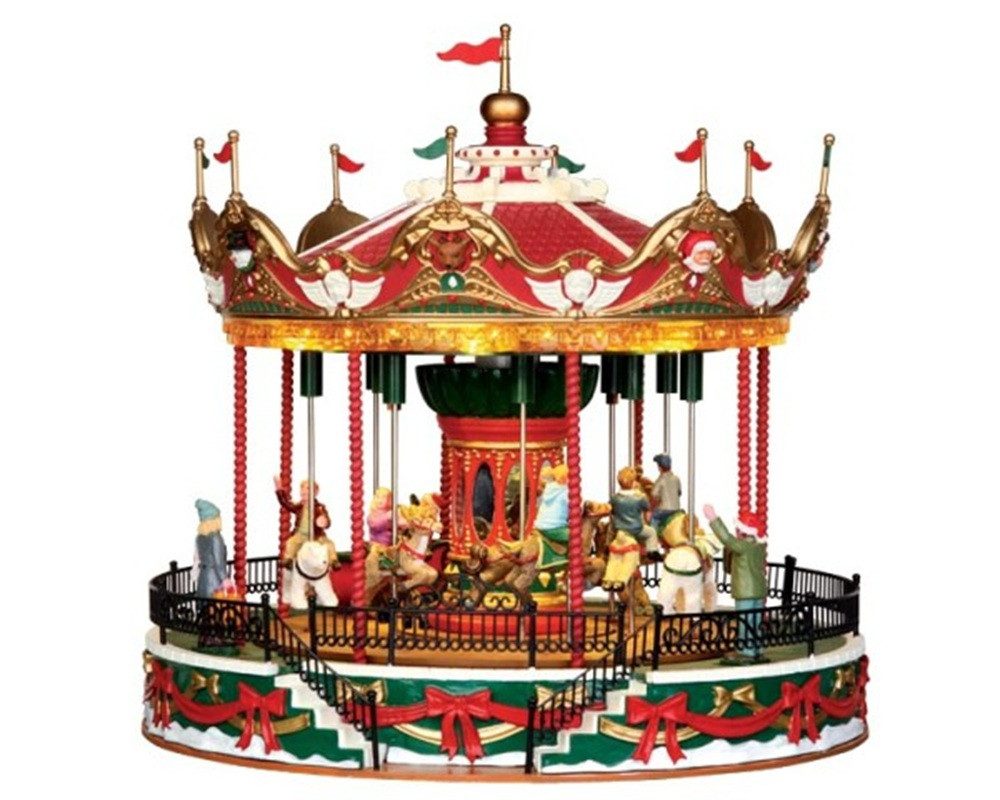 LeMax Winterlandschaft Lemax – Santa Carousel (34682)
