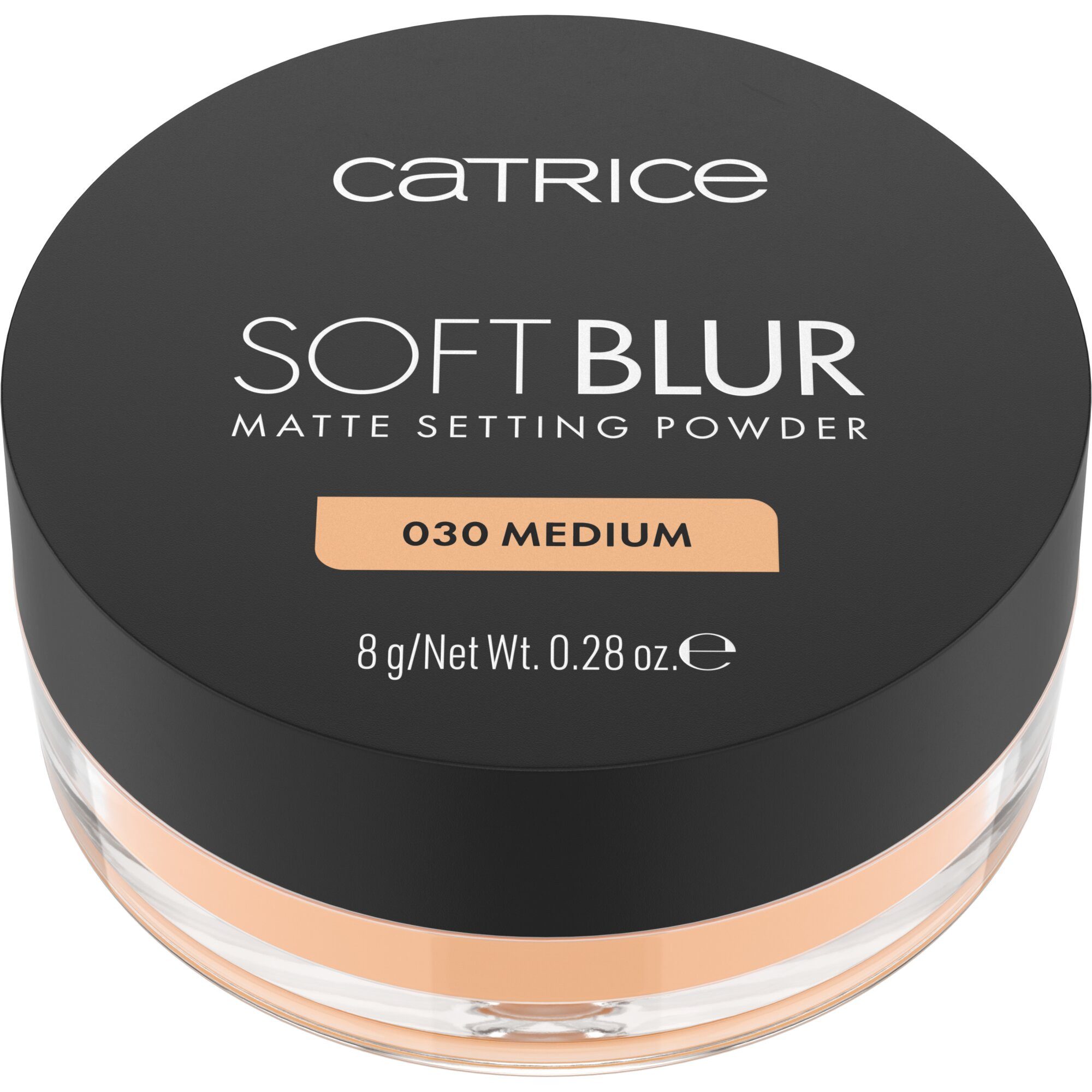 Catrice Puder Soft Blur Matte Setting Powder, Seidige, ultraleichte Textur für ein mattes, weichgezeichnetes Finish