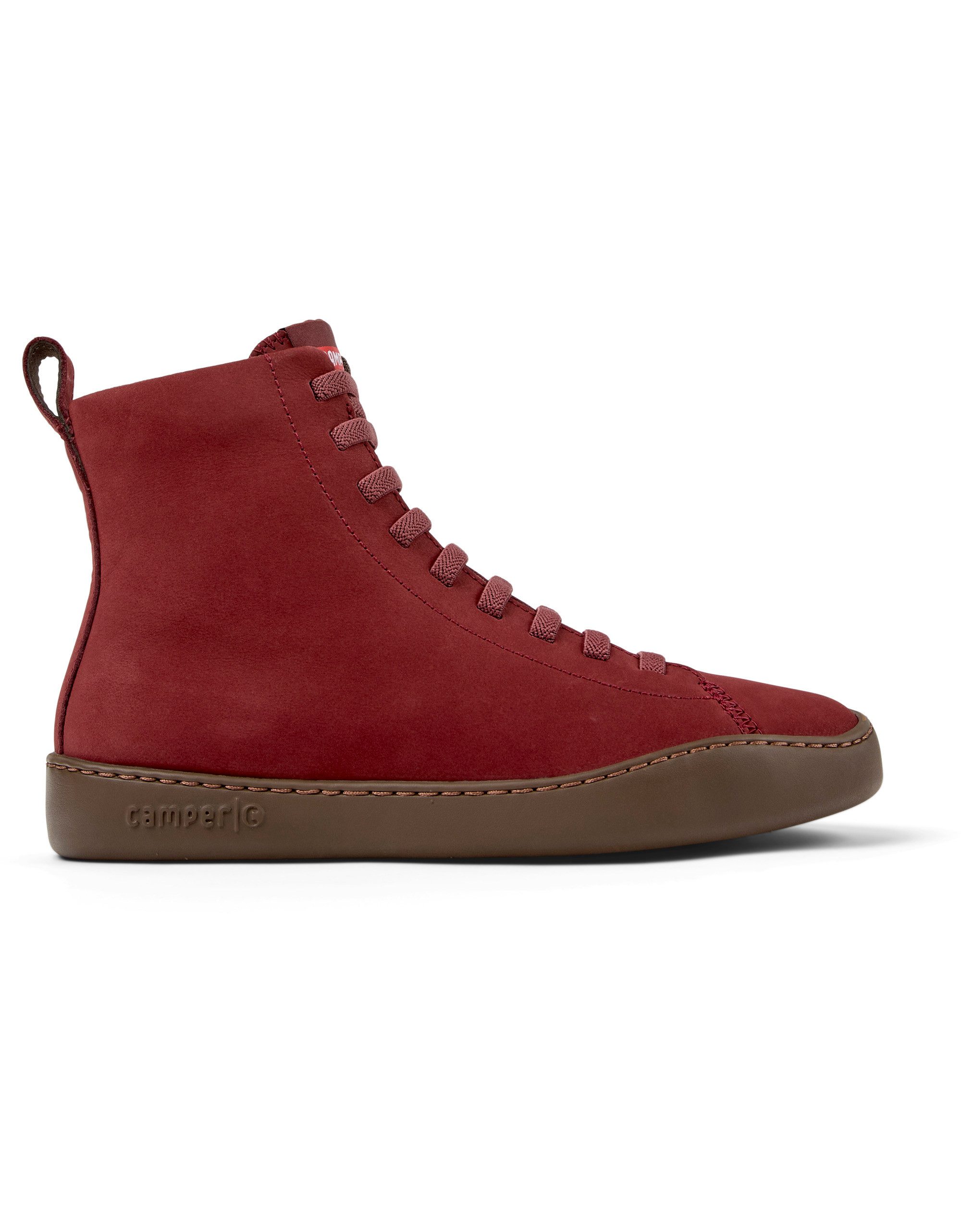 Camper Camper Damen Schnürboot - K400817-004 in rot Schnürboots