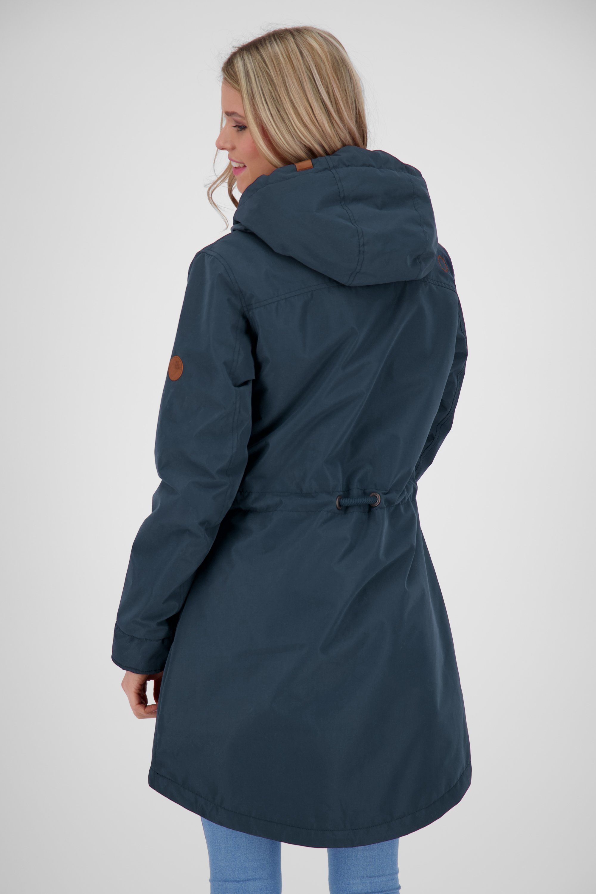 marine Winterjacke, Coat Alife CharlotteAK gefütterte Jacke & A Kickin Winterjacke Damen