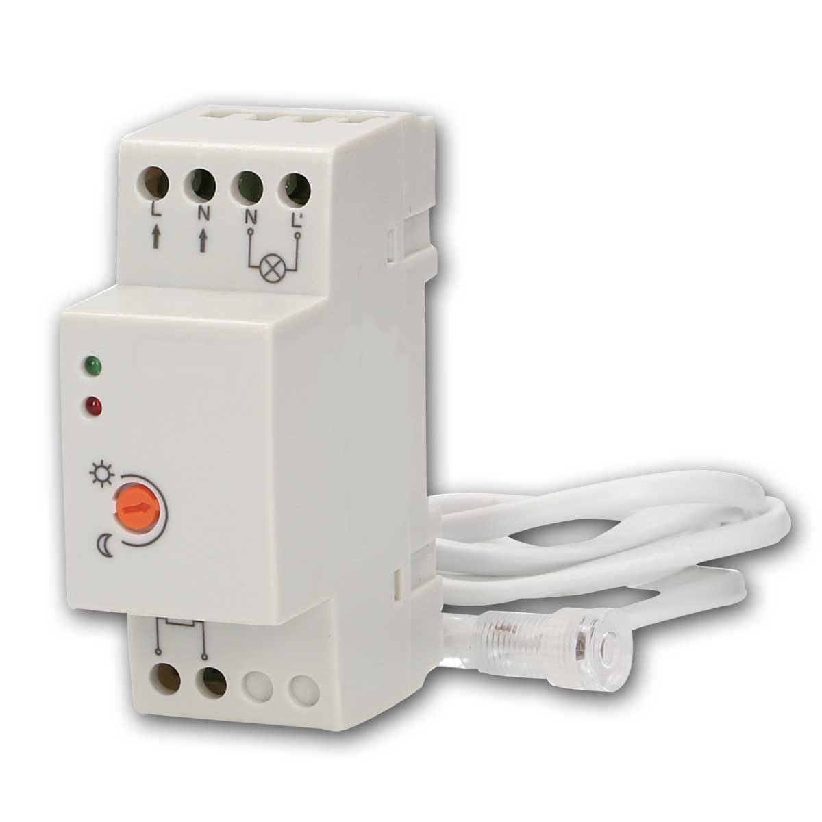 Orno Dämmerungsschalter Dämmerungsschalter für DIN-Schiene Sensor ext IP65