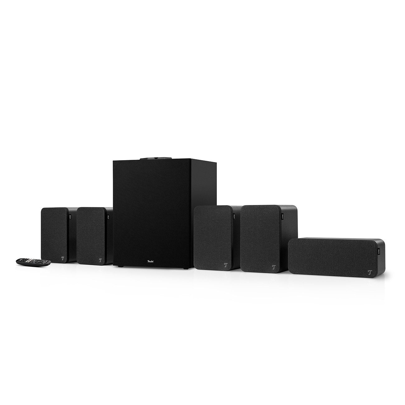 Teufel ULTIMA 20 CONCEPT Surround Power Edition "5.1-Set" Lautsprechersystem (325 W, USB-C-Soundkartenfunktion, Integrierter AV-Receiver mit Bluetooth)