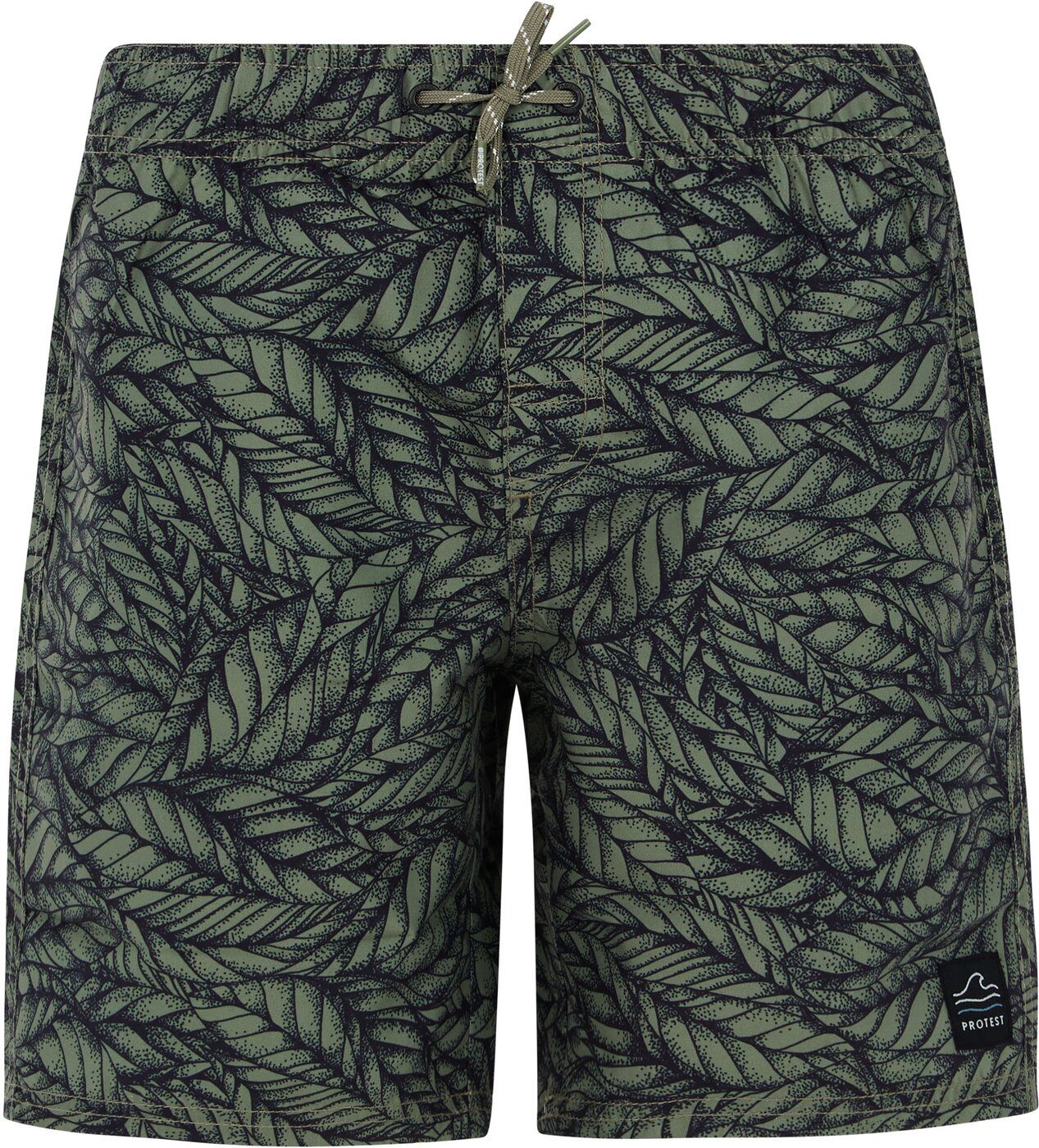 Protest Купальные шорты  PRTFLAMES JR beachshort Artichoke green