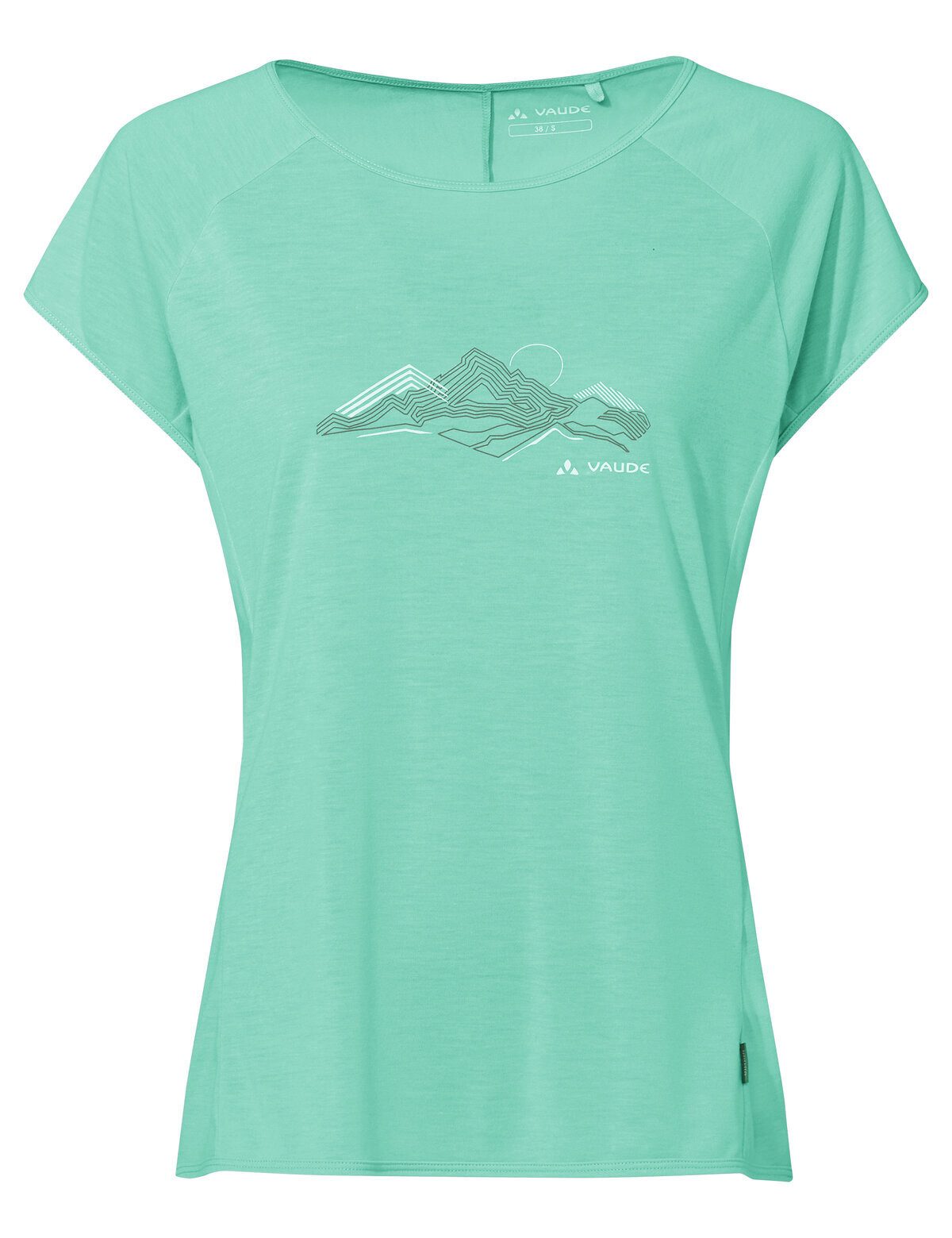 VAUDE T-Shirt Women's Tekoa T-Shirt II (1-tlg) schnelltrocknendes und funktionelles Shirt