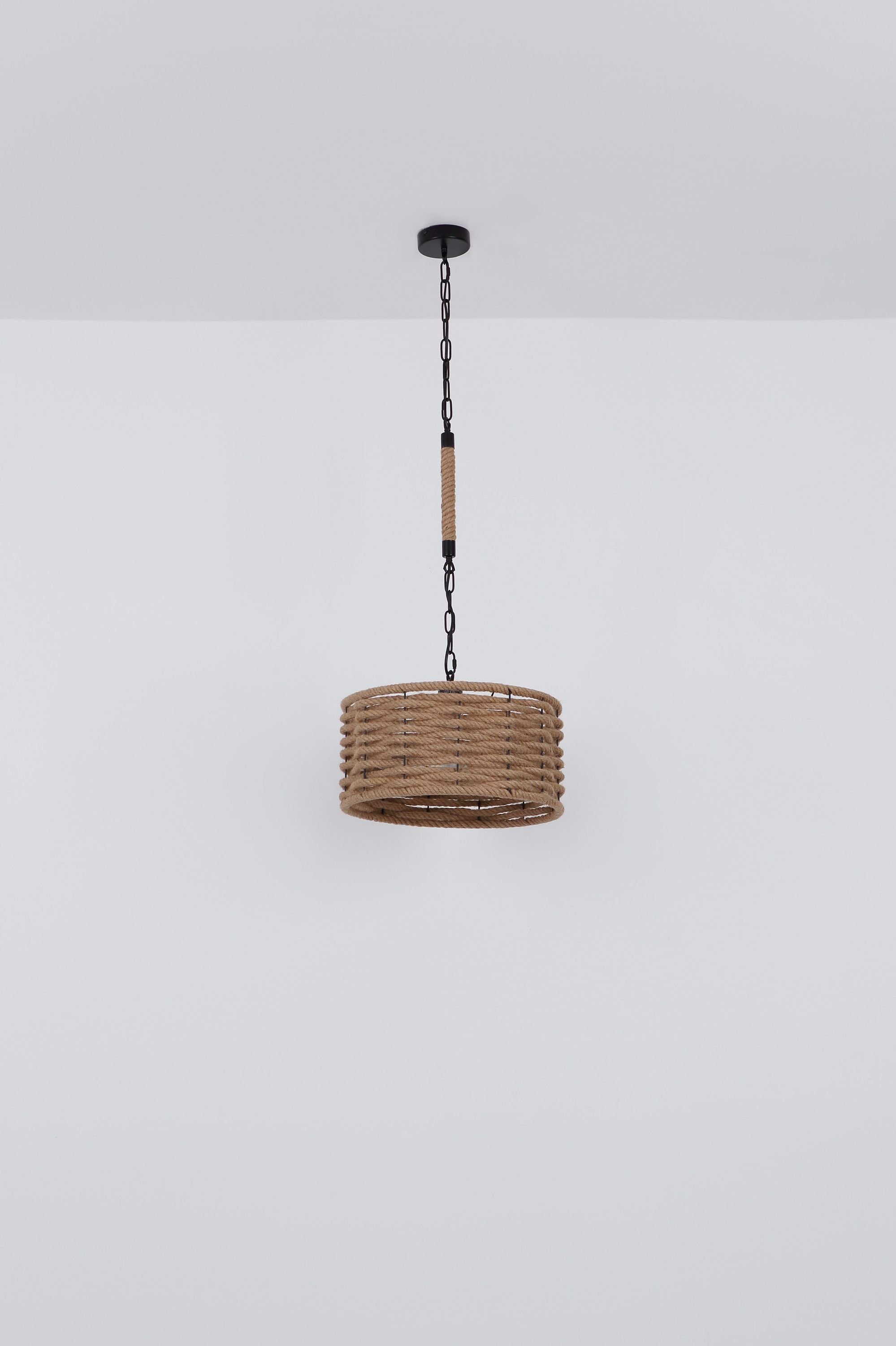 HALIA braun LEUCHTEN Hängeleuchte cm (DH GLOBO Lighting GLOBO 40x150 cm) 40x150 Hängeleuchte, DH Hängeleuchte