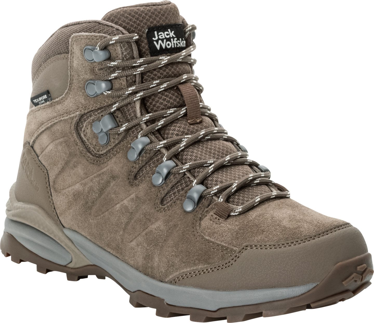 Jack Wolfskin REFUGIO TEXAPORE MID W Wanderschuh wasserdicht, Trekkingschuh günstig online kaufen
