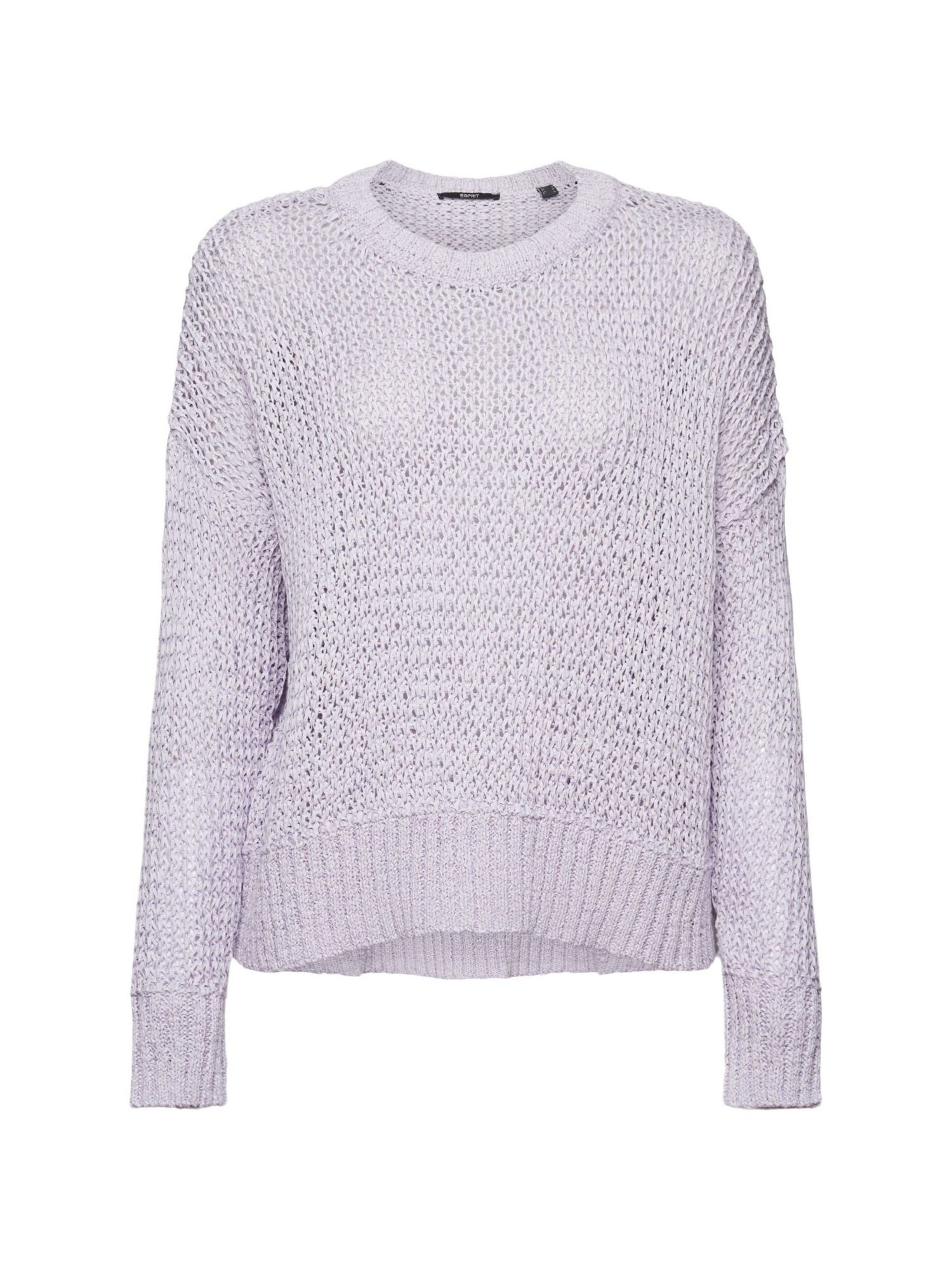 Esprit Collection Rundhalspullover »Pullover aus Bändchengarn«
