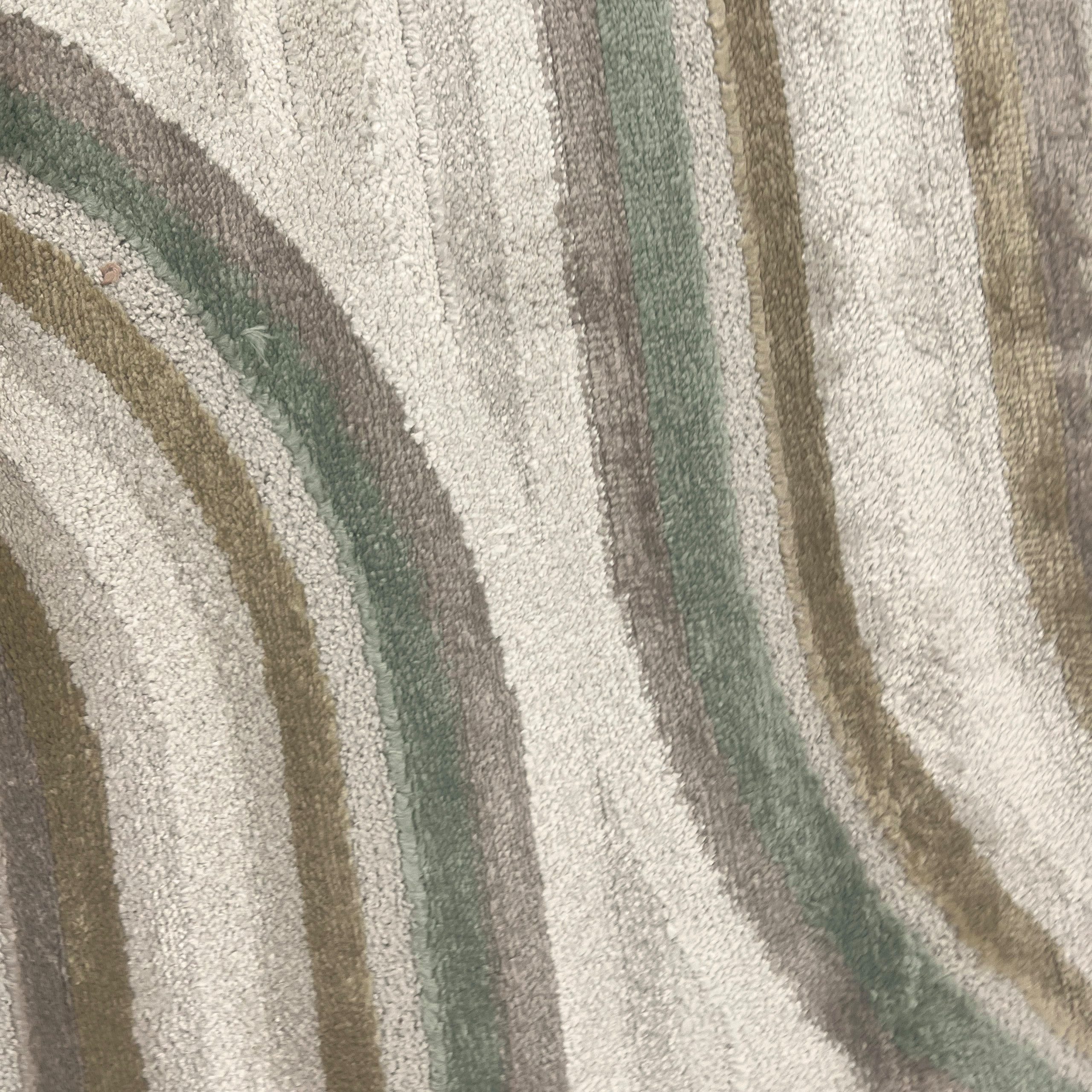 TeppichHome24 Teppich Moderner Teppich geschwungene Linien in Pastell-Akzen günstig online kaufen