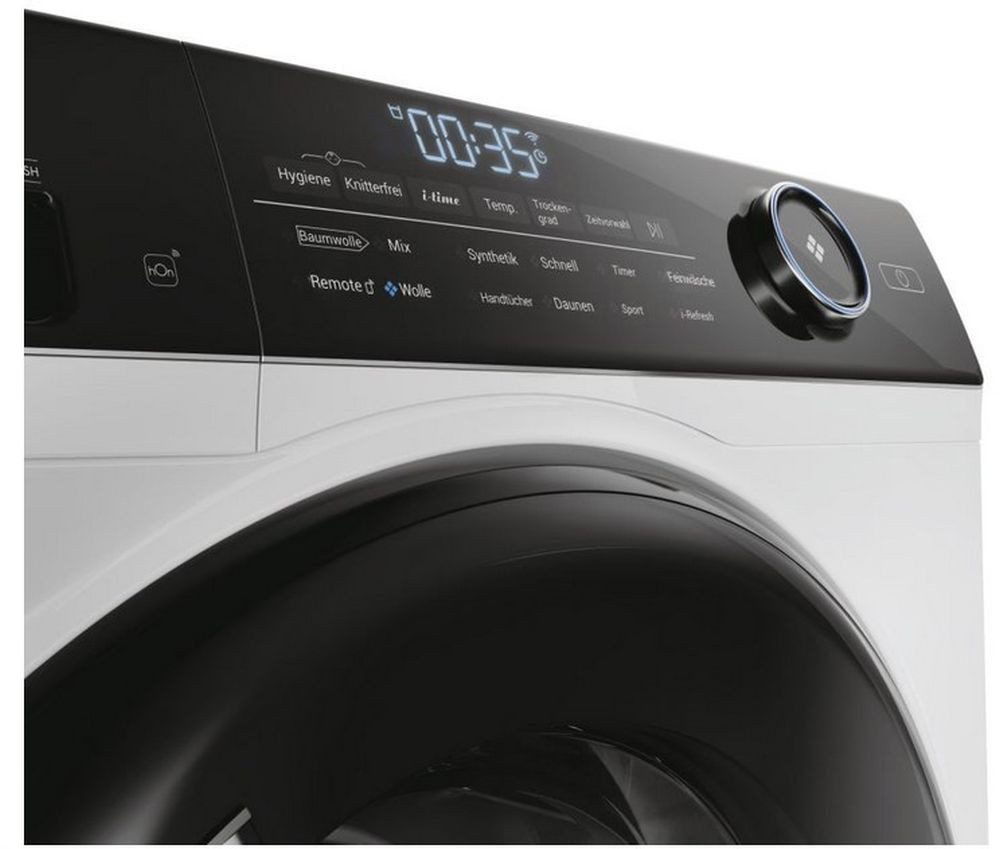 HAIER Germany GmbH Wärmepumpentrockner I-Pro Serie 5 HD90-A3959-DE, i-Refresh Dampfpflege & Drying-Lens Etikett-Scan – Bild 3 von 5