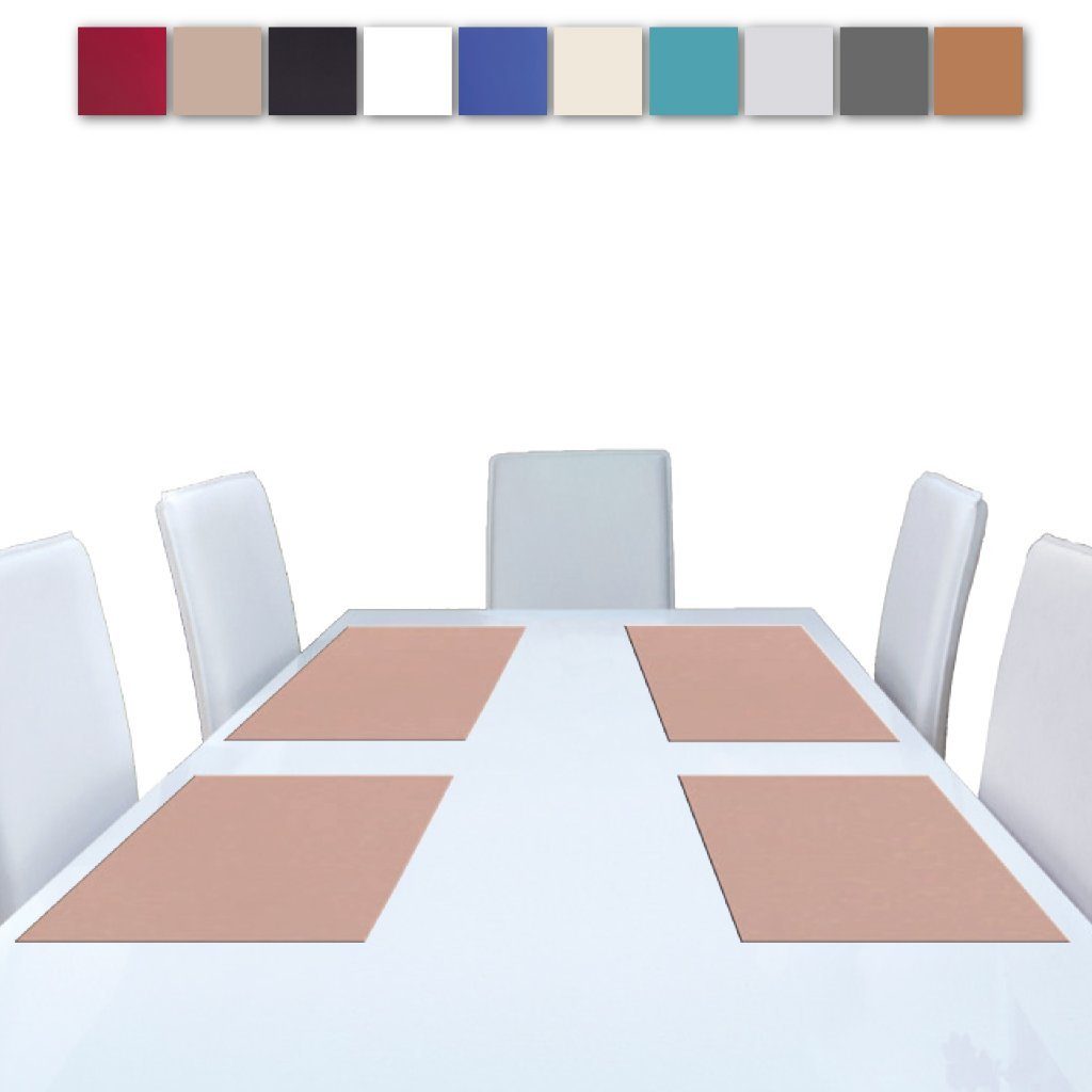 Platzset, Ellen, Bestlivings, Ausführungen Platzdecke Dekoration Tischmatte versch. Essunterlage in (1-St), Tischschutz Grau