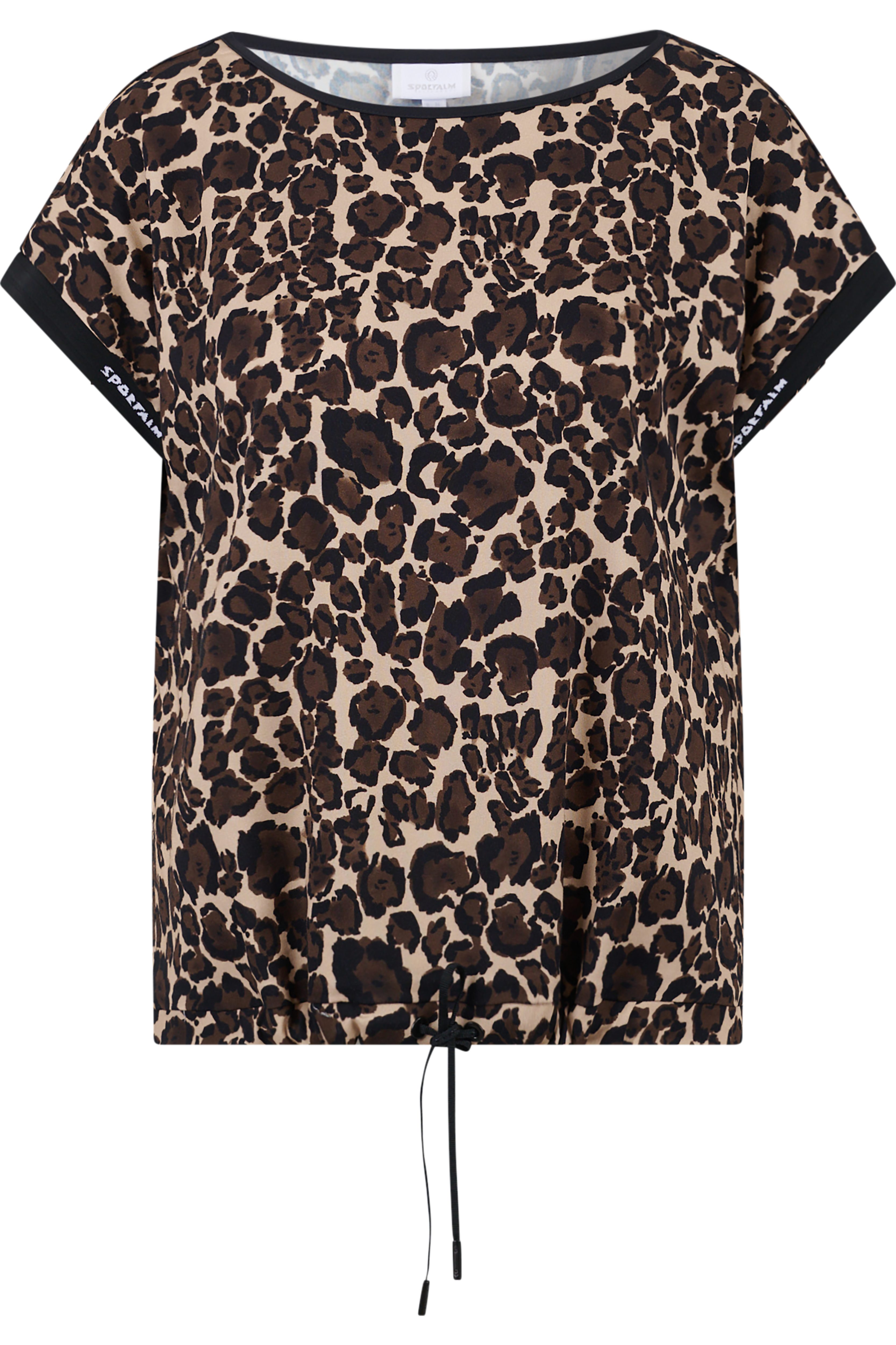 Sportalm Kitzbühel Schlupfbluse mit Animalprint