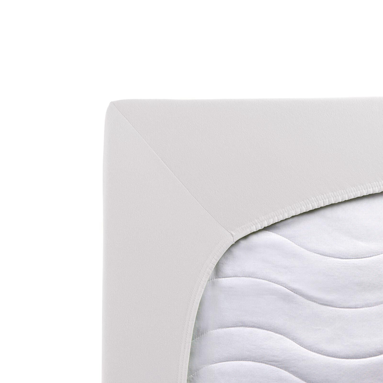 TRAUMSCHLAF Spannbettlaken Premium Interlock, Jersey, Gummizug: Rundumgummi günstig online kaufen