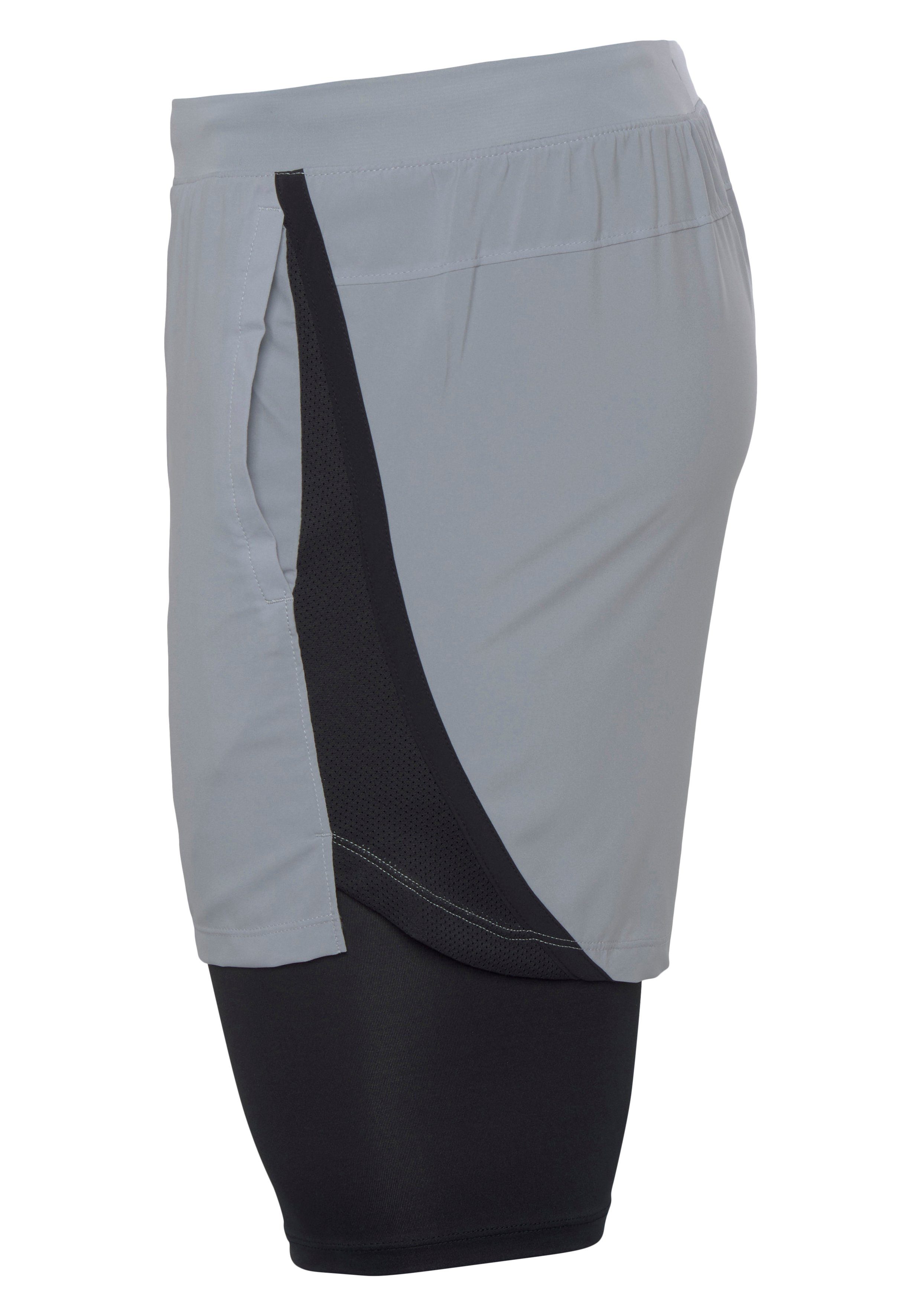 011 Gray Mod Laufshorts Under Armour®
