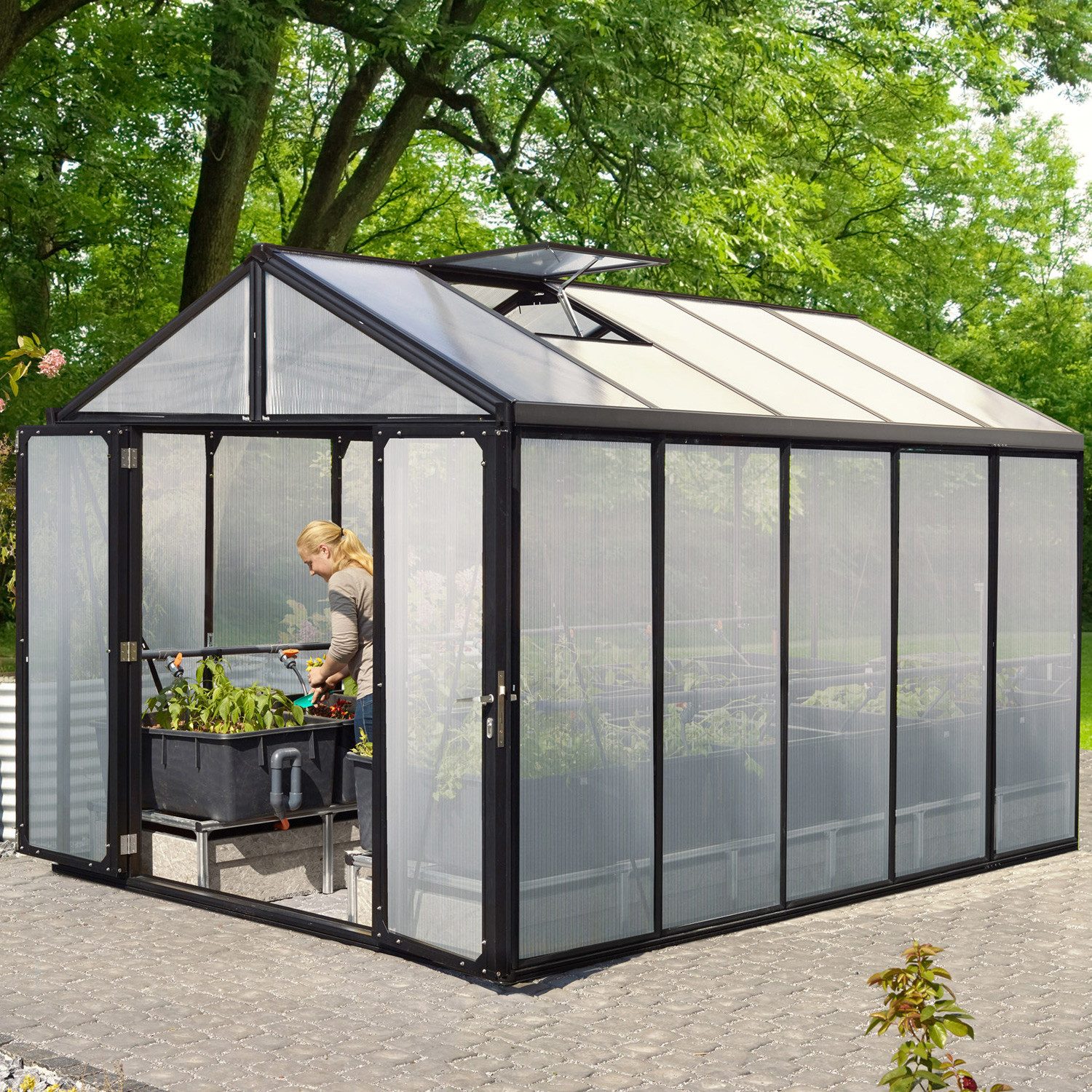 Vitavia Gewächshaus Zeus Comfort 10000,...