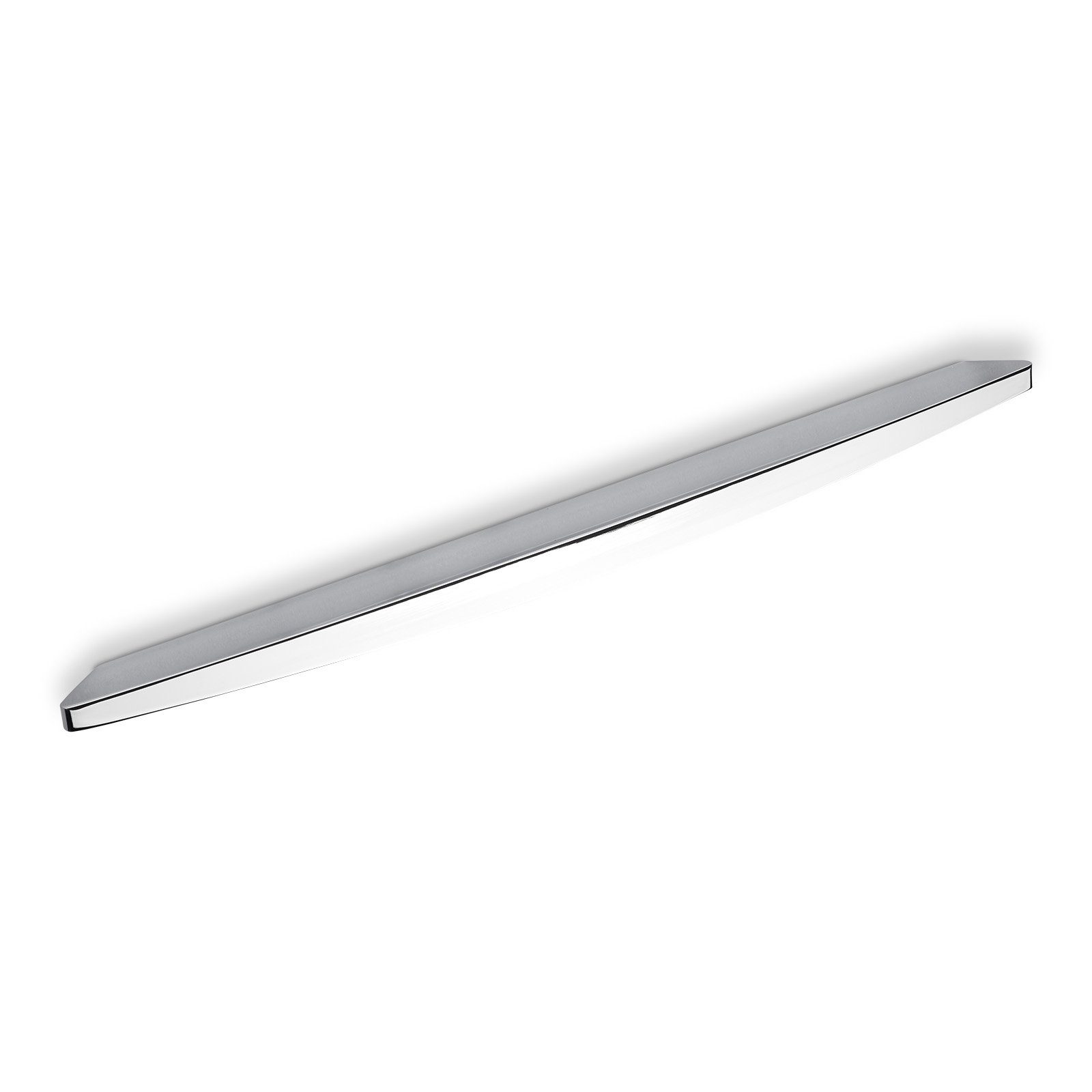 SO-TECH® Möbelgriff Griffleiste LONA CURVE / DEGREE, Lochabstand 160 - 320 mm, Lochabstand 160 mm Chrom poliert - inkl. Schrauben