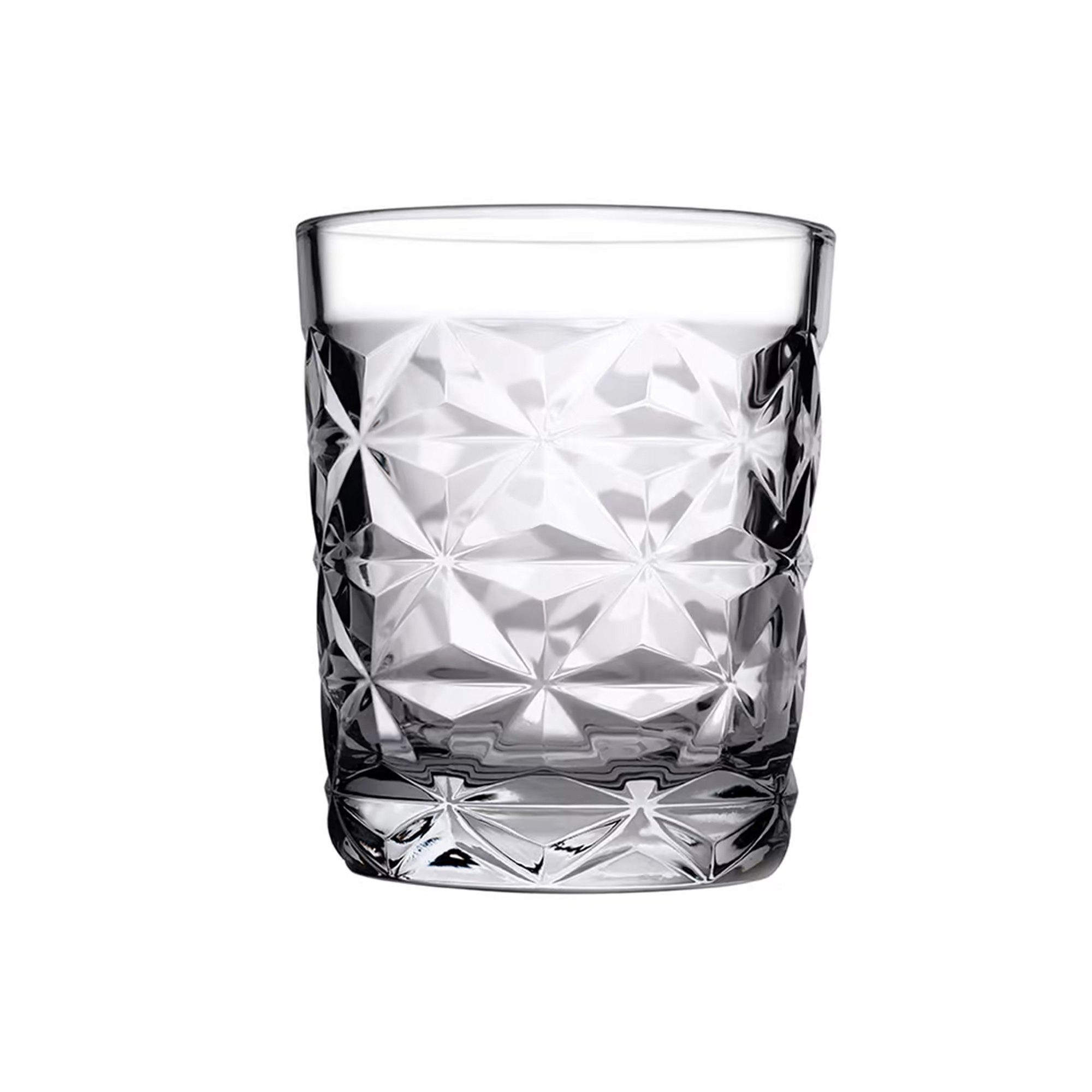 4 Glas Pasabahce Estrella 250ml, teilig Wassergläser Elegante Set Crystal Trinkgläser Glas