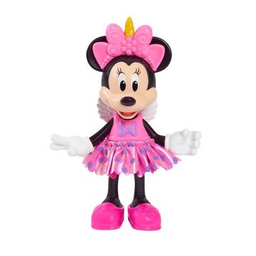 JustPlay Spielfigur Minnie Mouse Fashion Doll Puppe mit Koffer - Unicorn