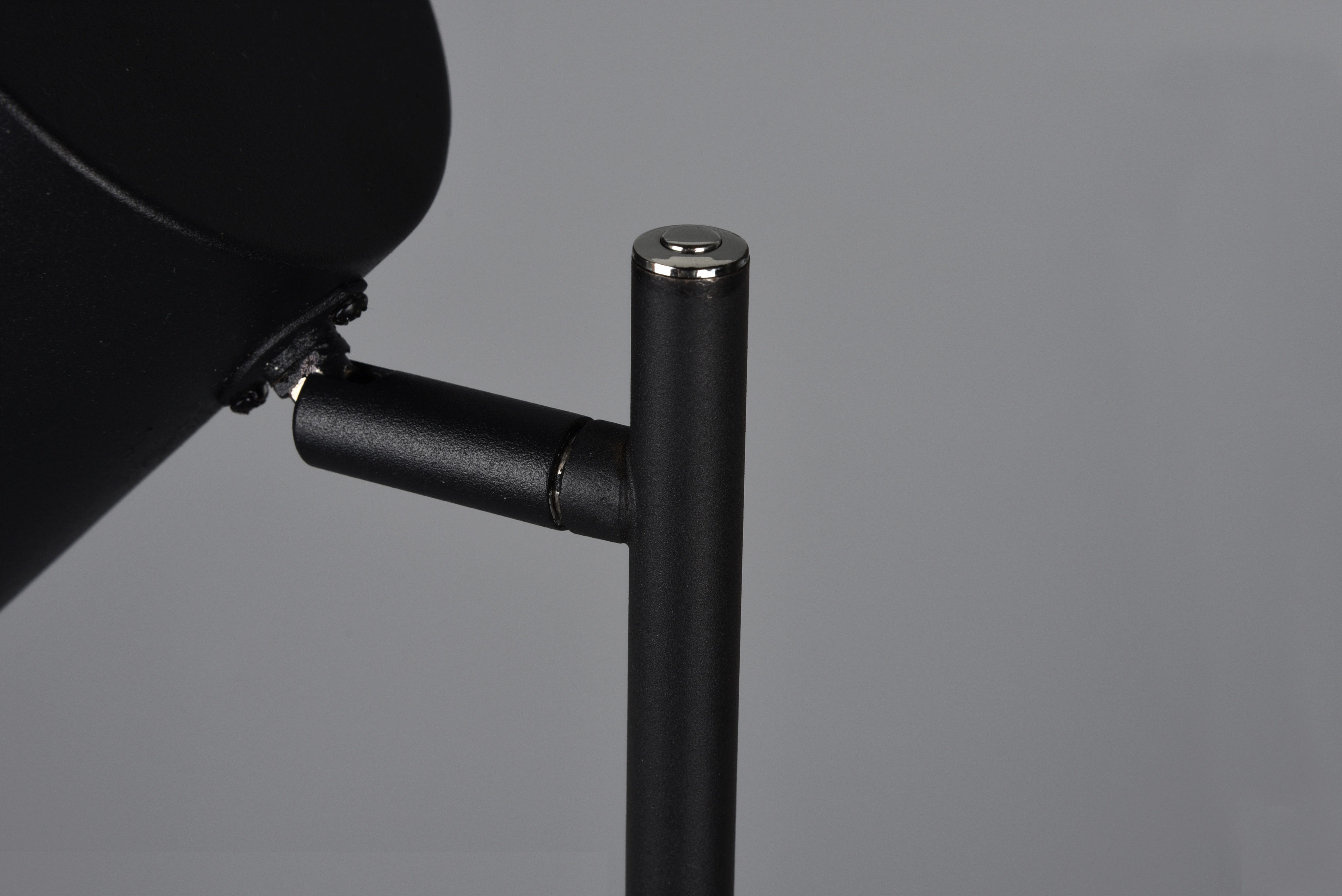 Reality Leuchten LED Stehlampe BLAKE, Akku Stehleuchte Indoor, mit USB-C Lade-Anschluss, Höhe 125 cm, Dimmfunktion, Ein-/Ausschalter, USB-Ladefunktion, mehrere Helligkeitsstufen, LED fest integriert, Warmweiß, Ø 20cm, mit 4-fach Touchdimmer, Leuchtenkopf schwenkbar, 4,5W 350 Lm