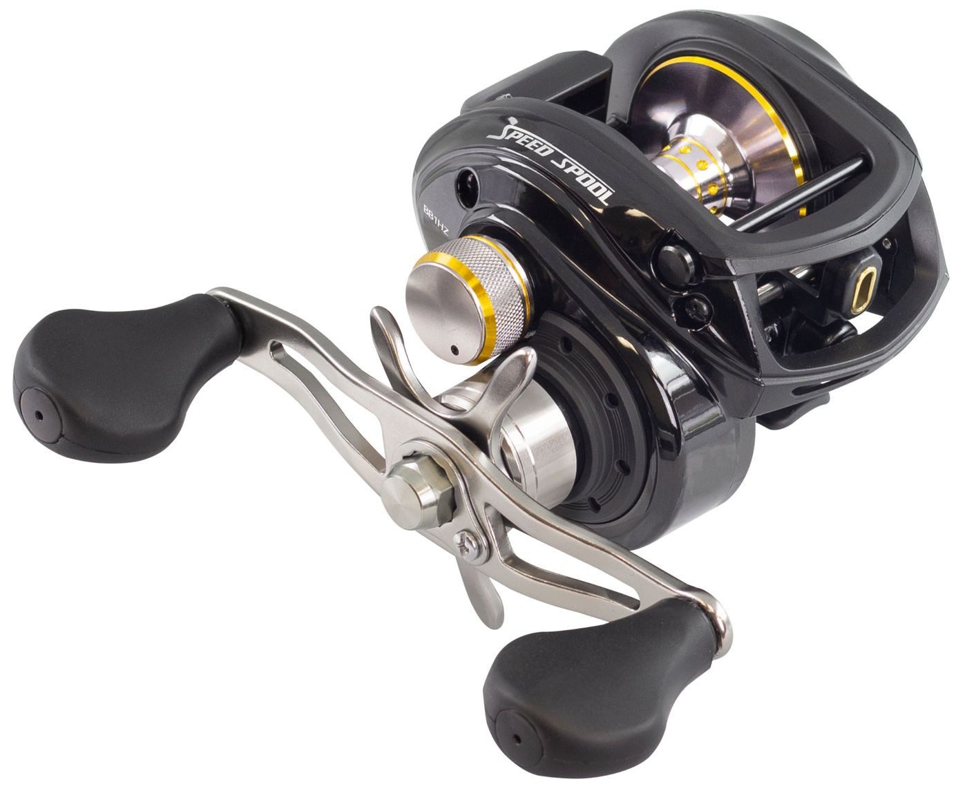 Lews Baitcastrolle Lews BB1 Speed Spool Baitcaster Multirolle Rechtshand Rolle)