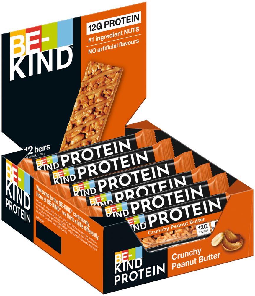 Mars Süßigkeit BE-KIND Protein Crunchy Peanut Butter 12x50g