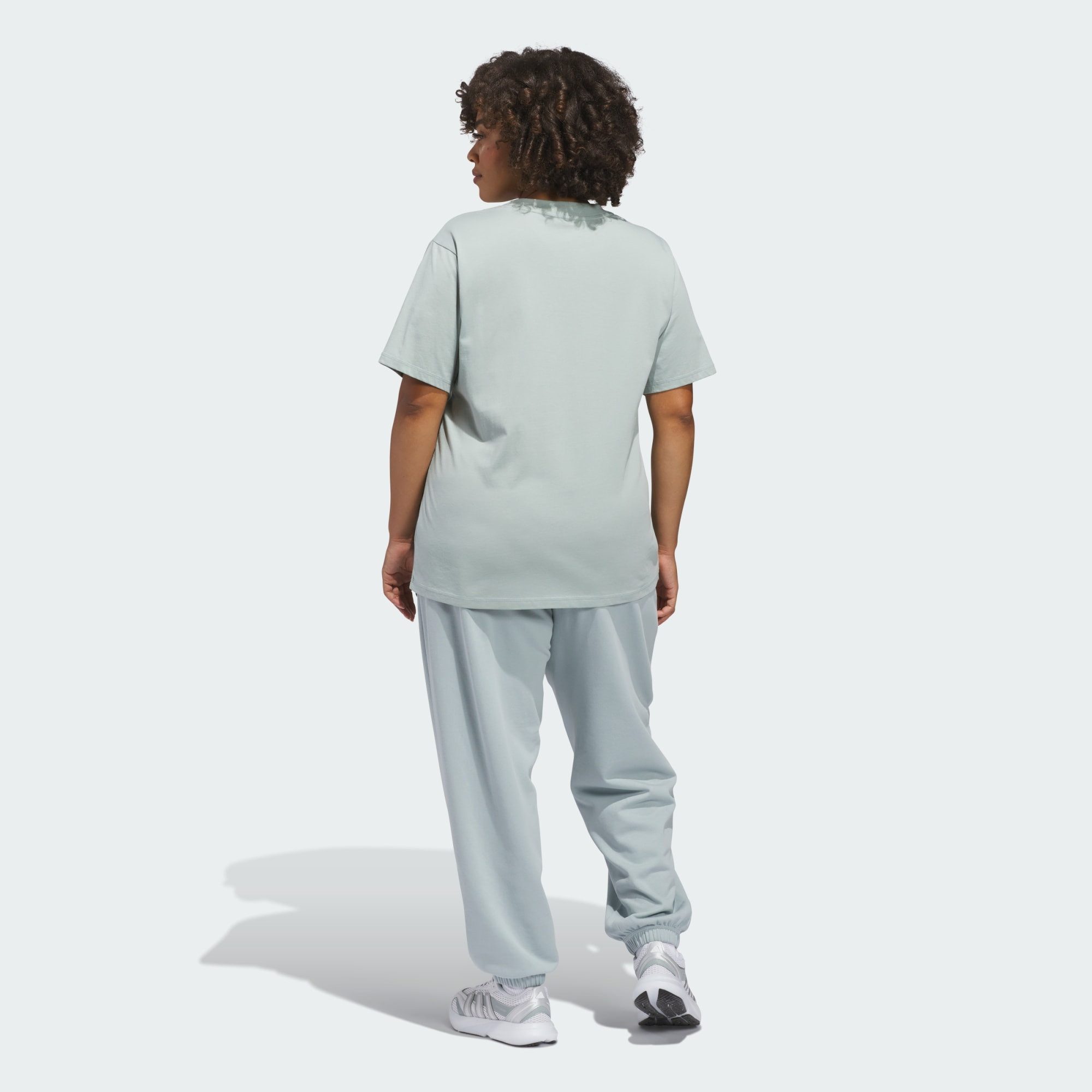 adidas Sportswear T-Shirt SMALL LOGO T-SHIRT (GROSSE GRÖSSEN) (1-tlg) günstig online kaufen