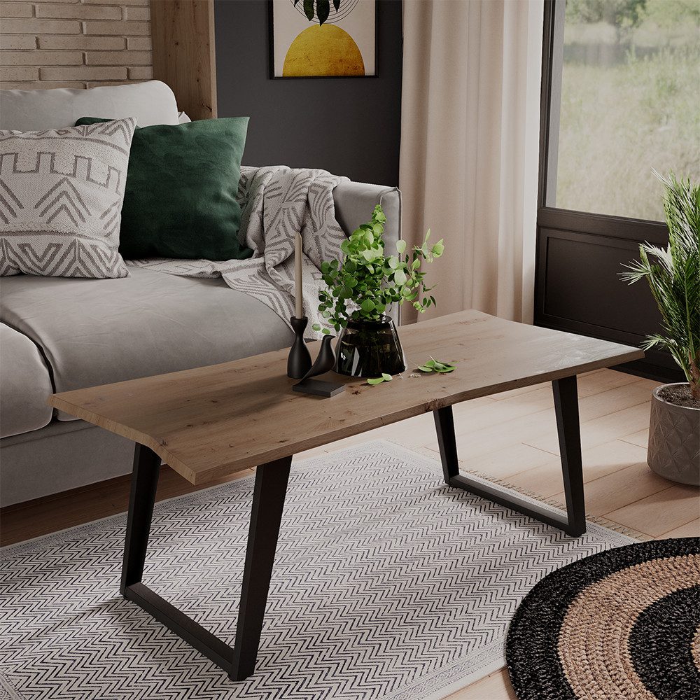 Vicco Couchtisch Yan, Artisan, 110 x 50 cm (1-St)