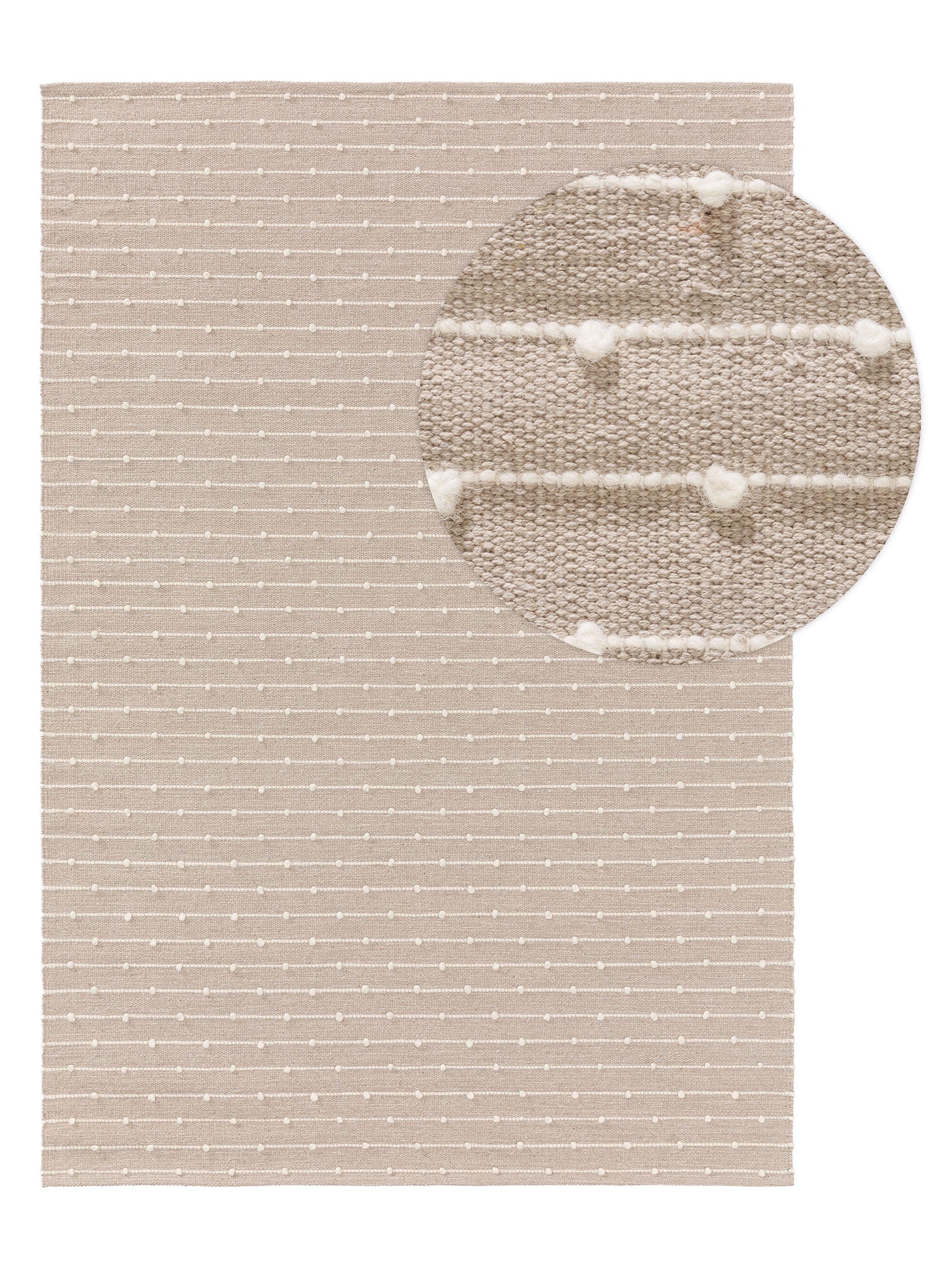 Kinderteppich Lupo, benuta, rechteckig, Höhe: 5 mm, Kunstfaser, Berber, Ethno-Style, Wohnzimmer