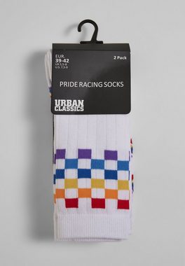 URBAN CLASSICS Basicsocken Urban Classics Unisex Pride Racing Socks 2-Pack (1-Paar)