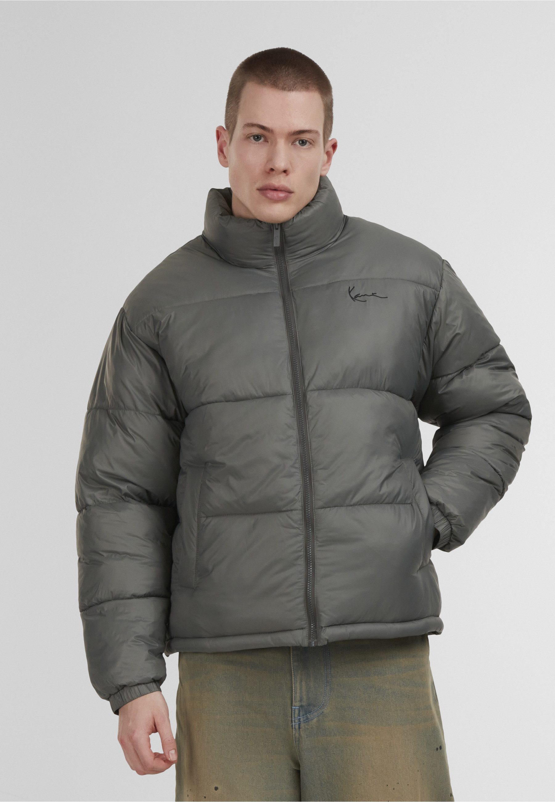 Karl Kani Winterjacke Karl Kani Small Signature Embossed Logo Puffer Jacket (1-St)