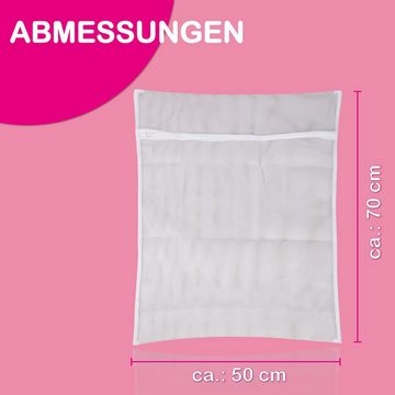 Bestlivings Wäschenetz Wäschesack 06130,(1-St), Wäschenetz XXL (50x70cm) - Kochfest - Füllmenge bis 3kg